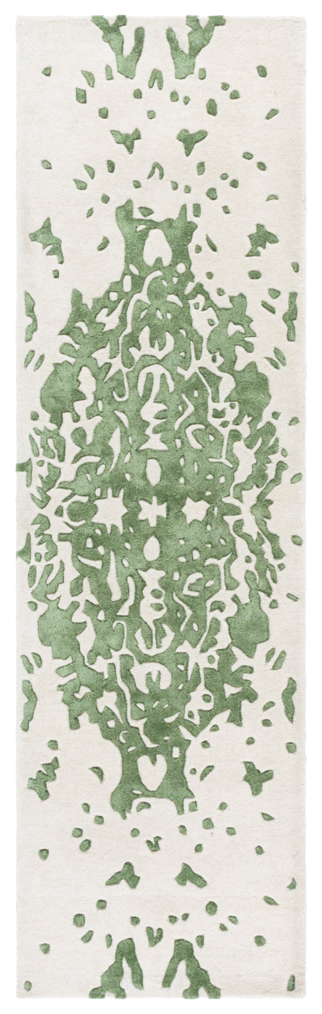 GREEN / IVORY