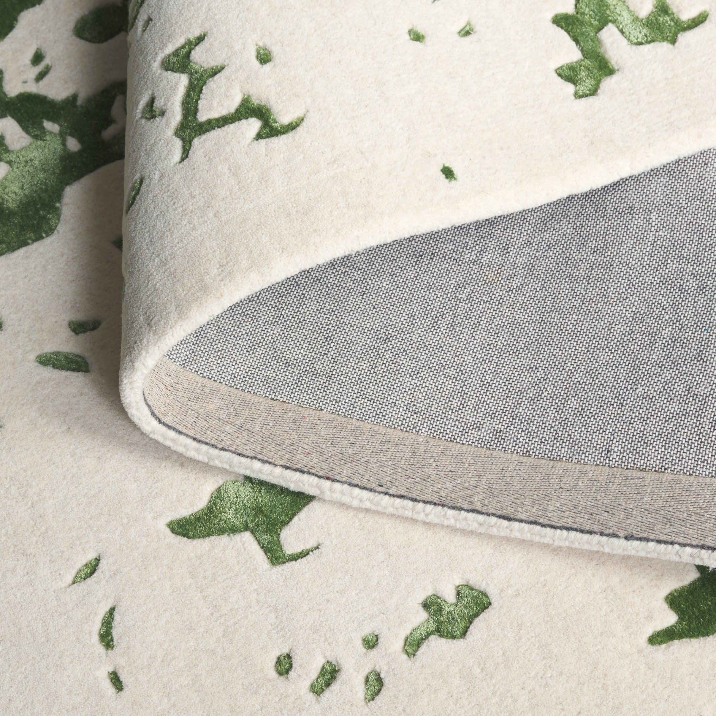 GREEN / IVORY