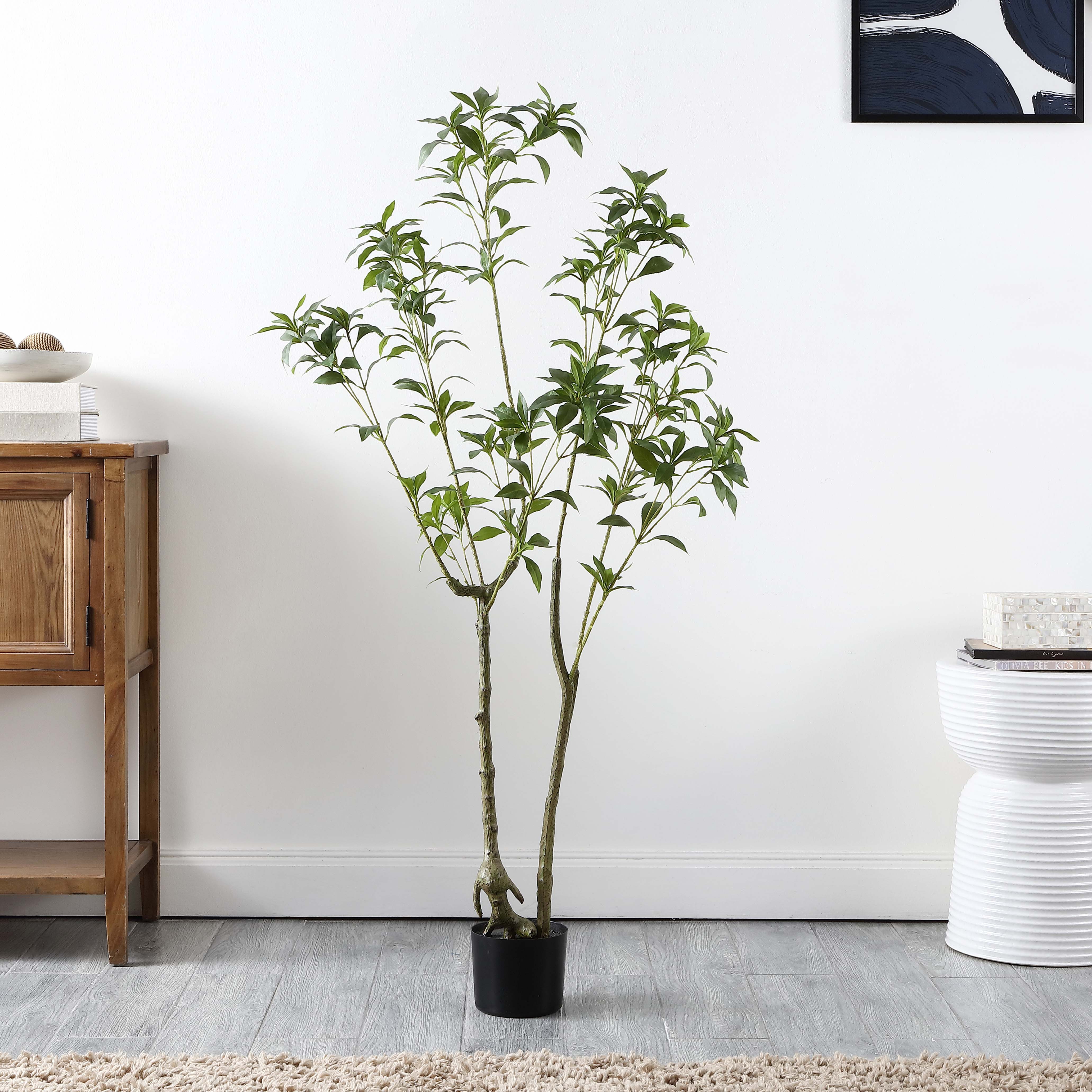 Safavieh Faux 60 Potted Pierisjaponica , FXP2013 - Green