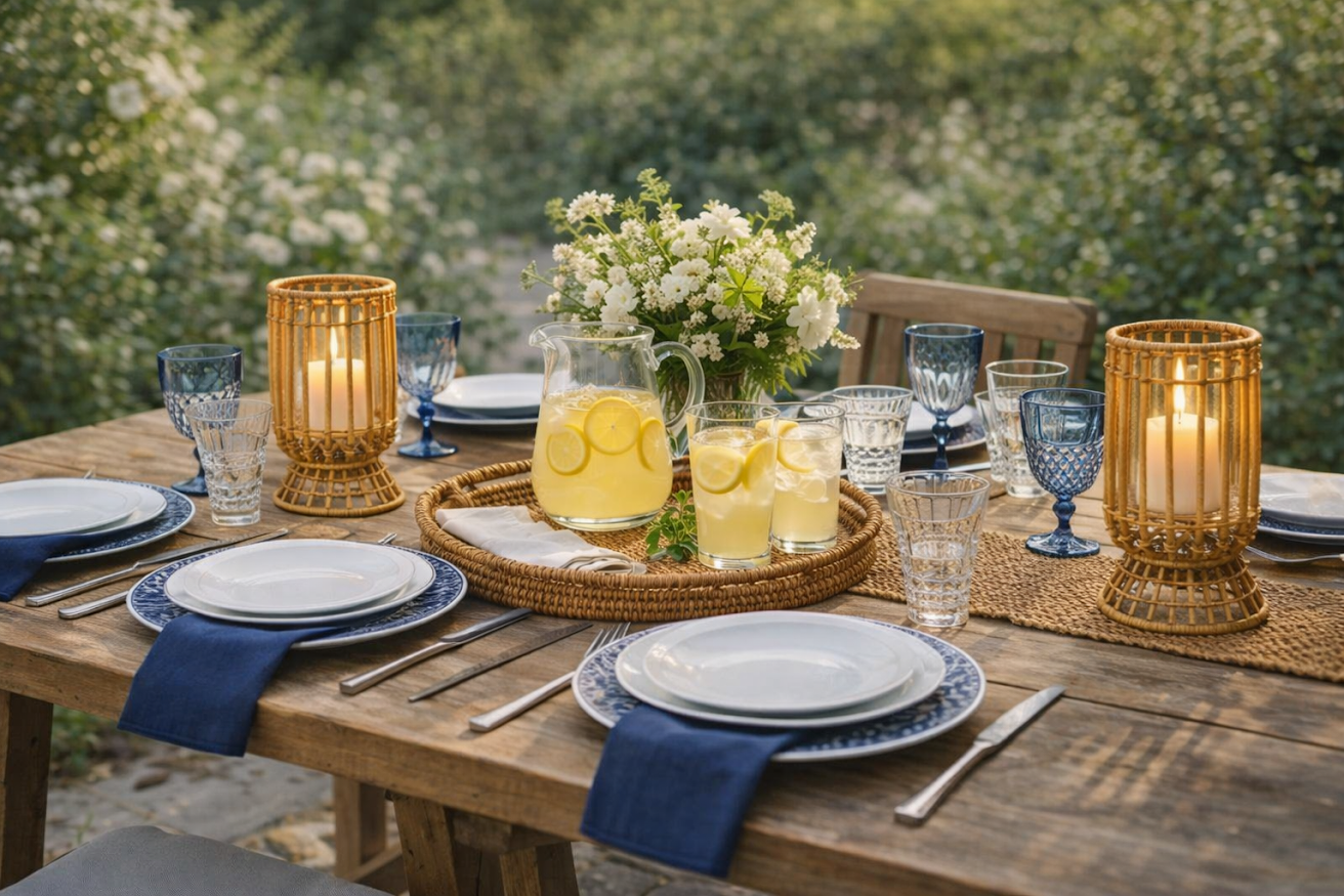 Bamboo Wicker Hurricane