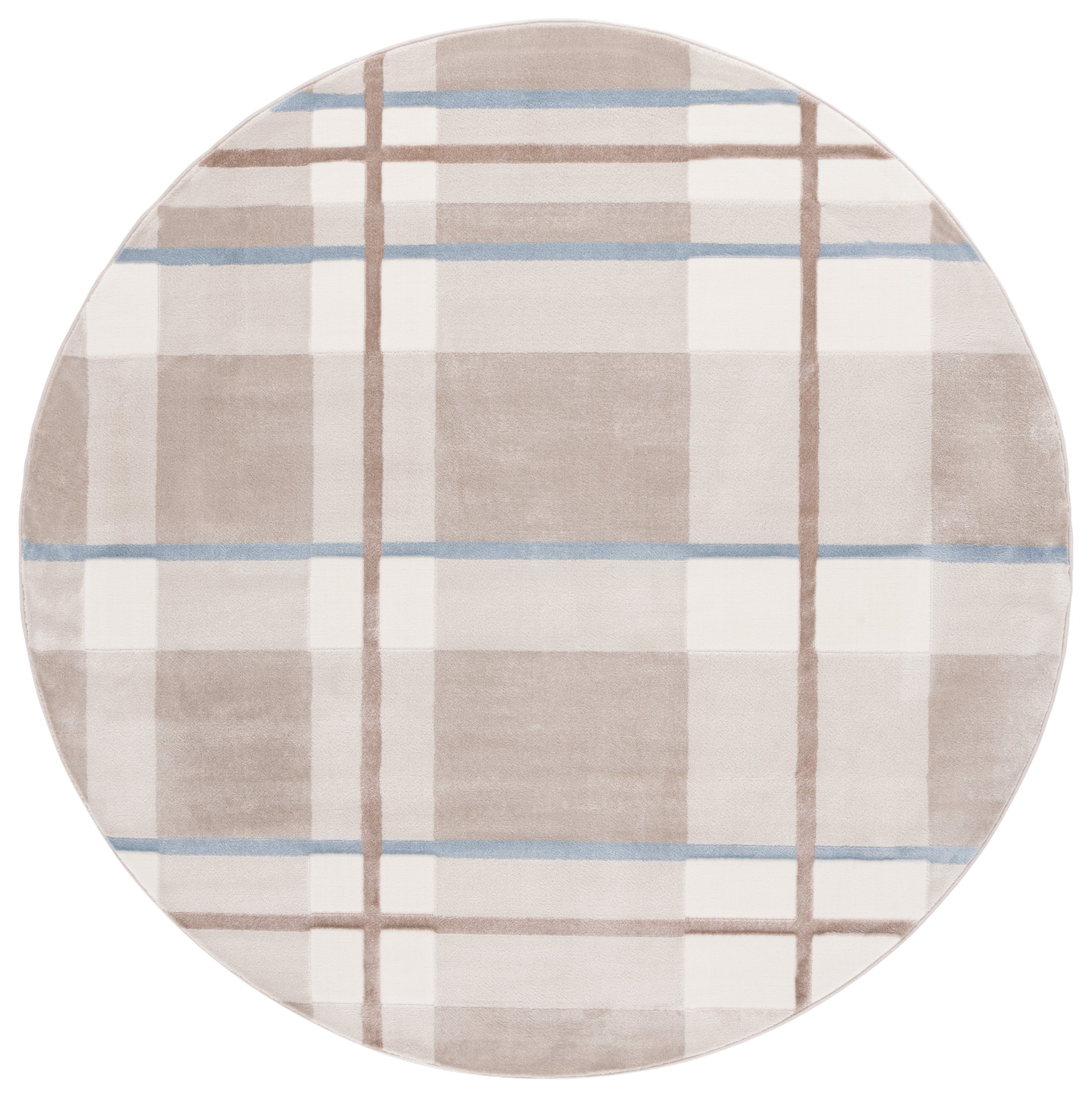 Beige / Light Blue