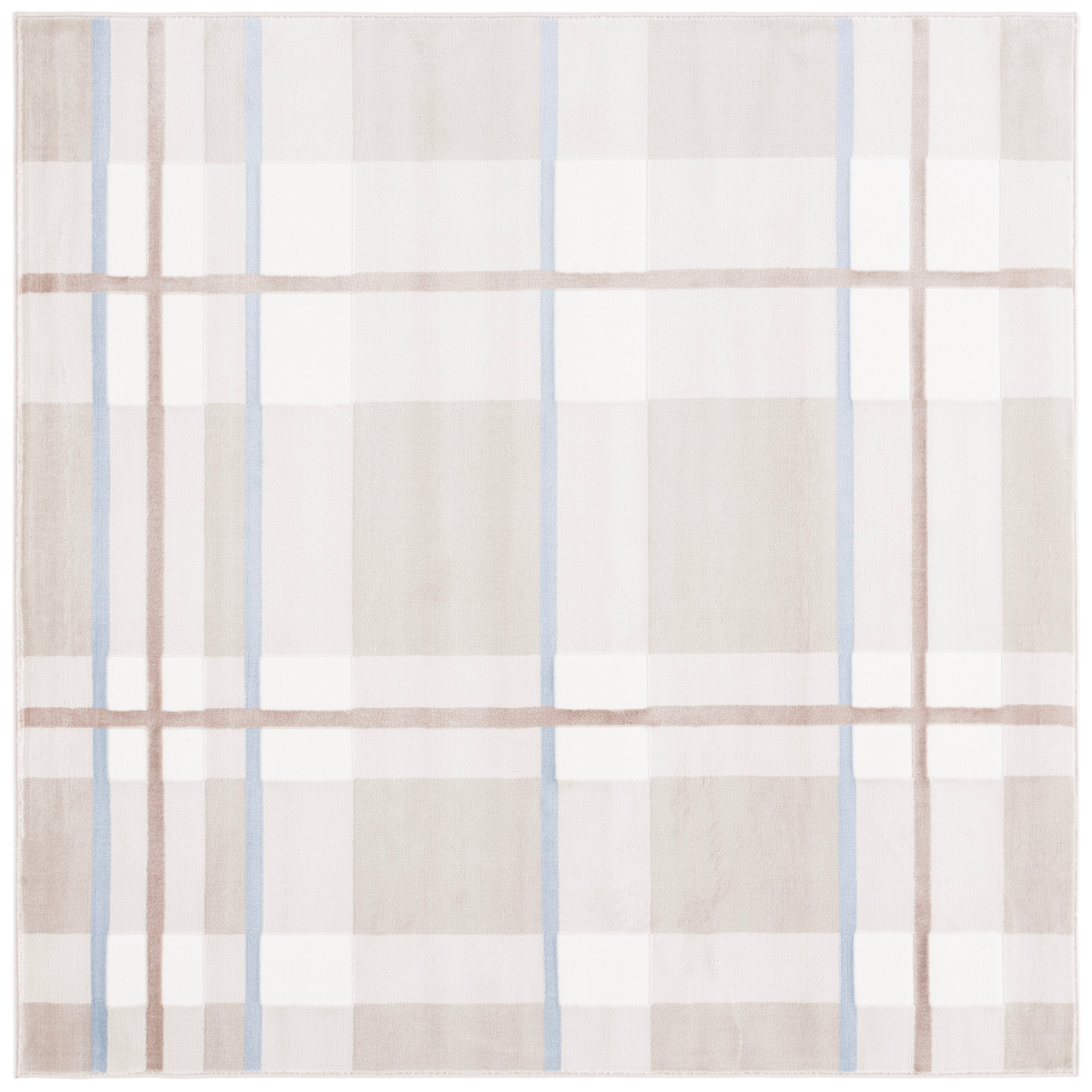 Beige / Light Blue