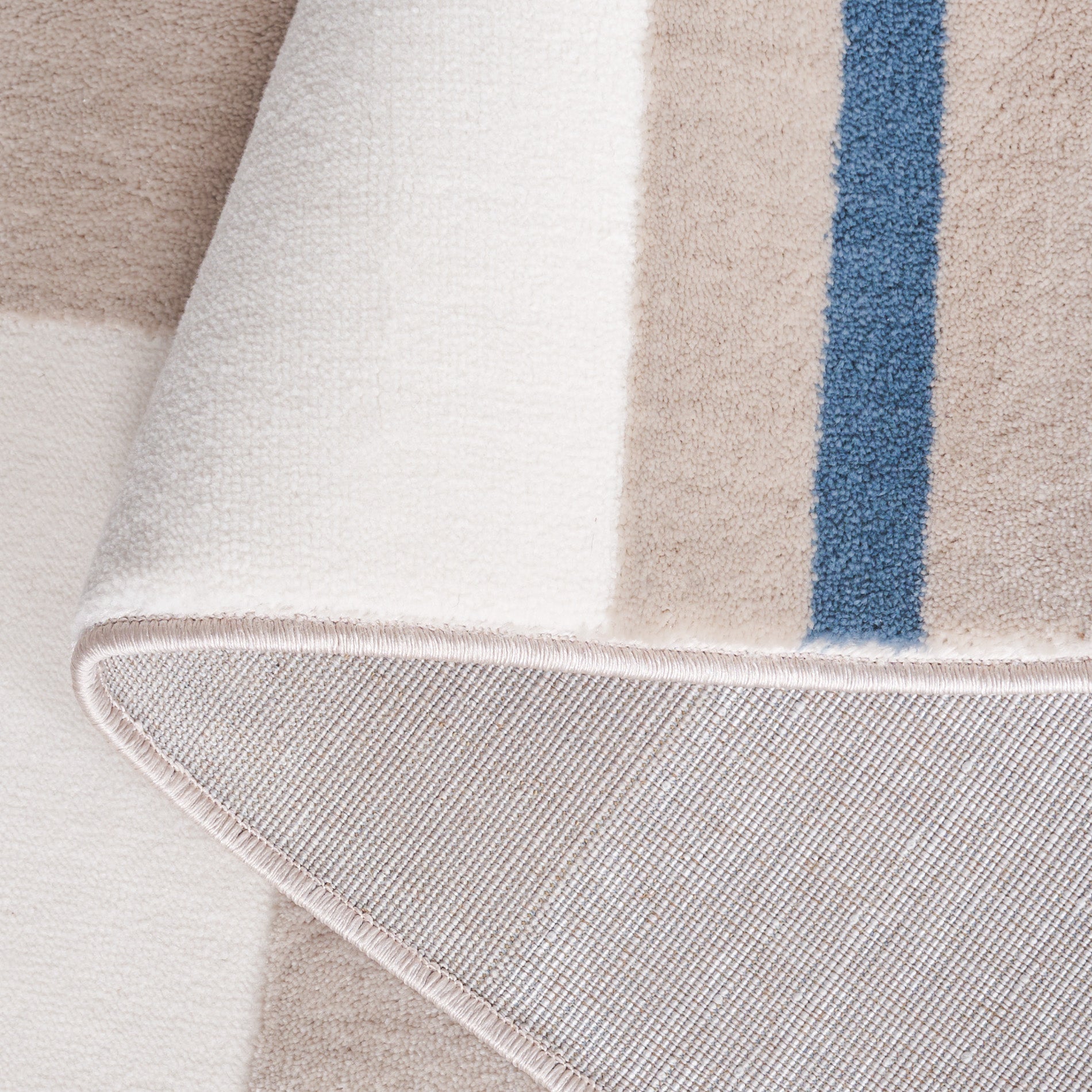 Ivory / Blue