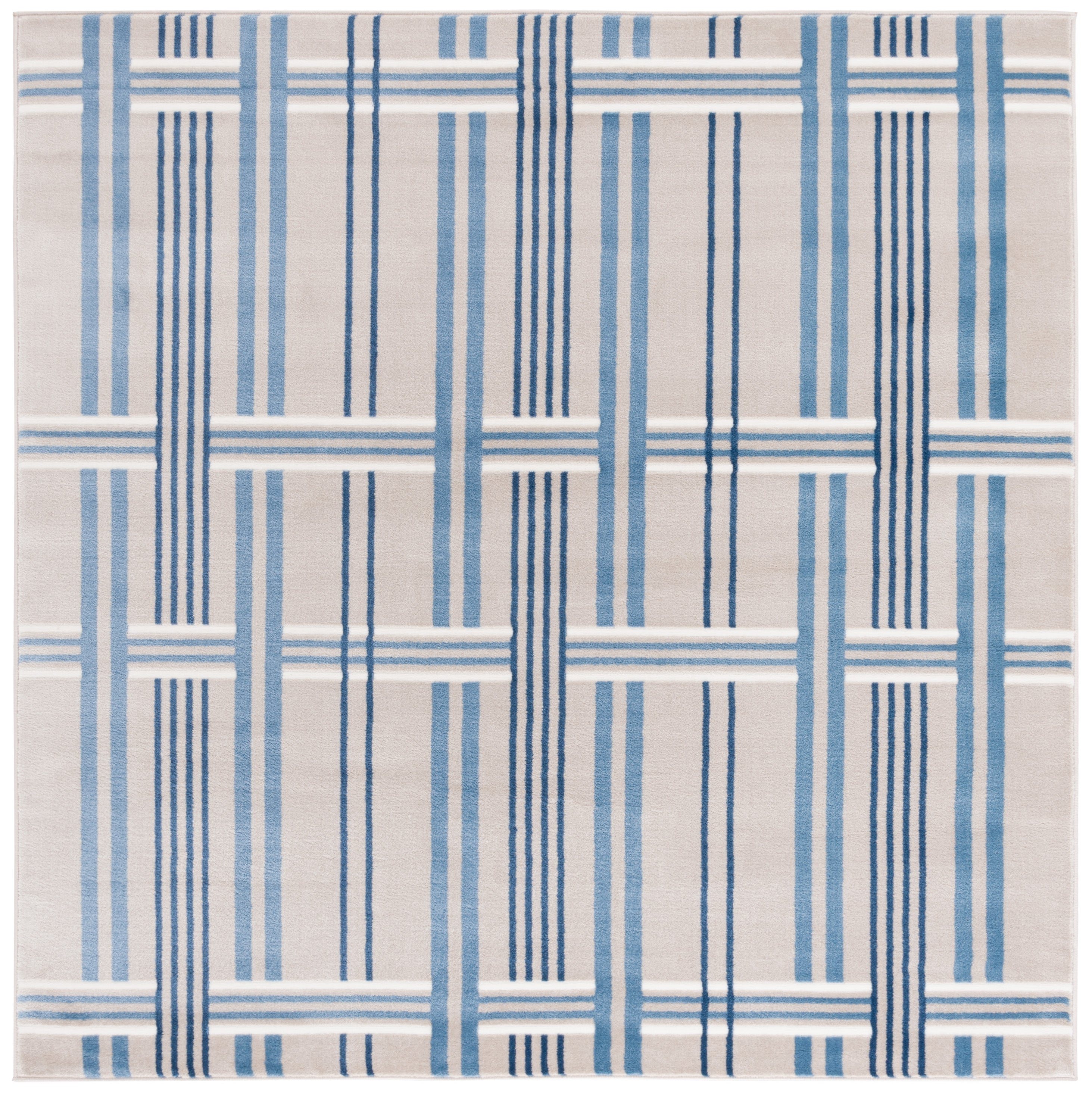 Beige / Blue