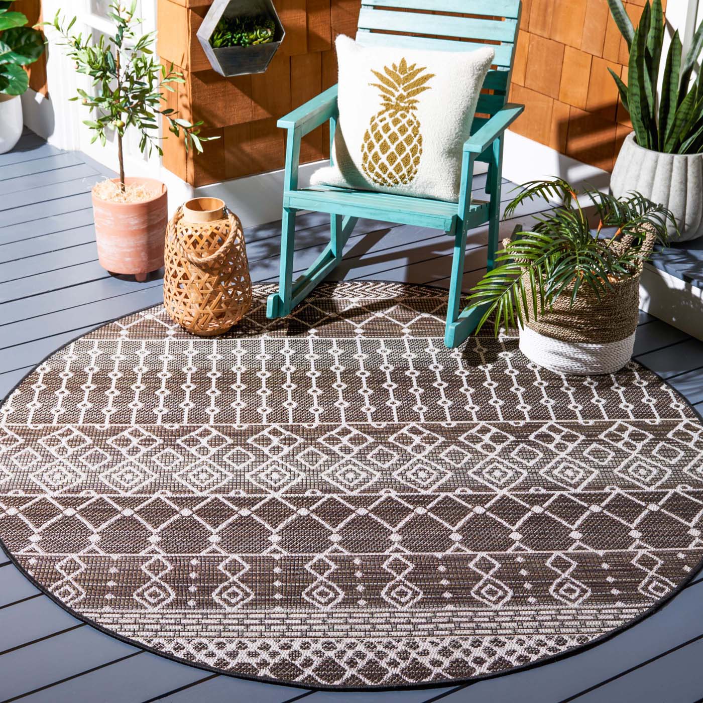 Safavieh Havana 301 Rug, HAV301 - Brown / Ivory
