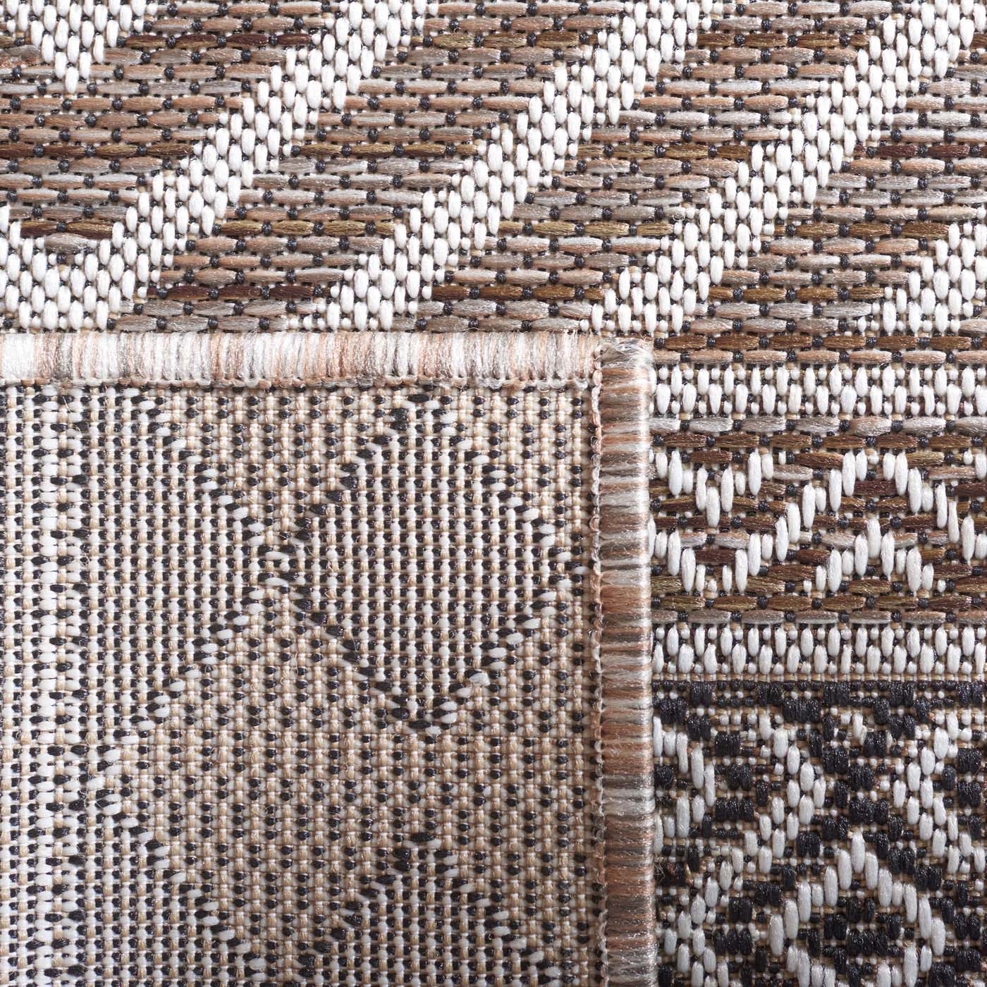 Safavieh Havana 325 Rug, HAV325 - Light Brown / Black