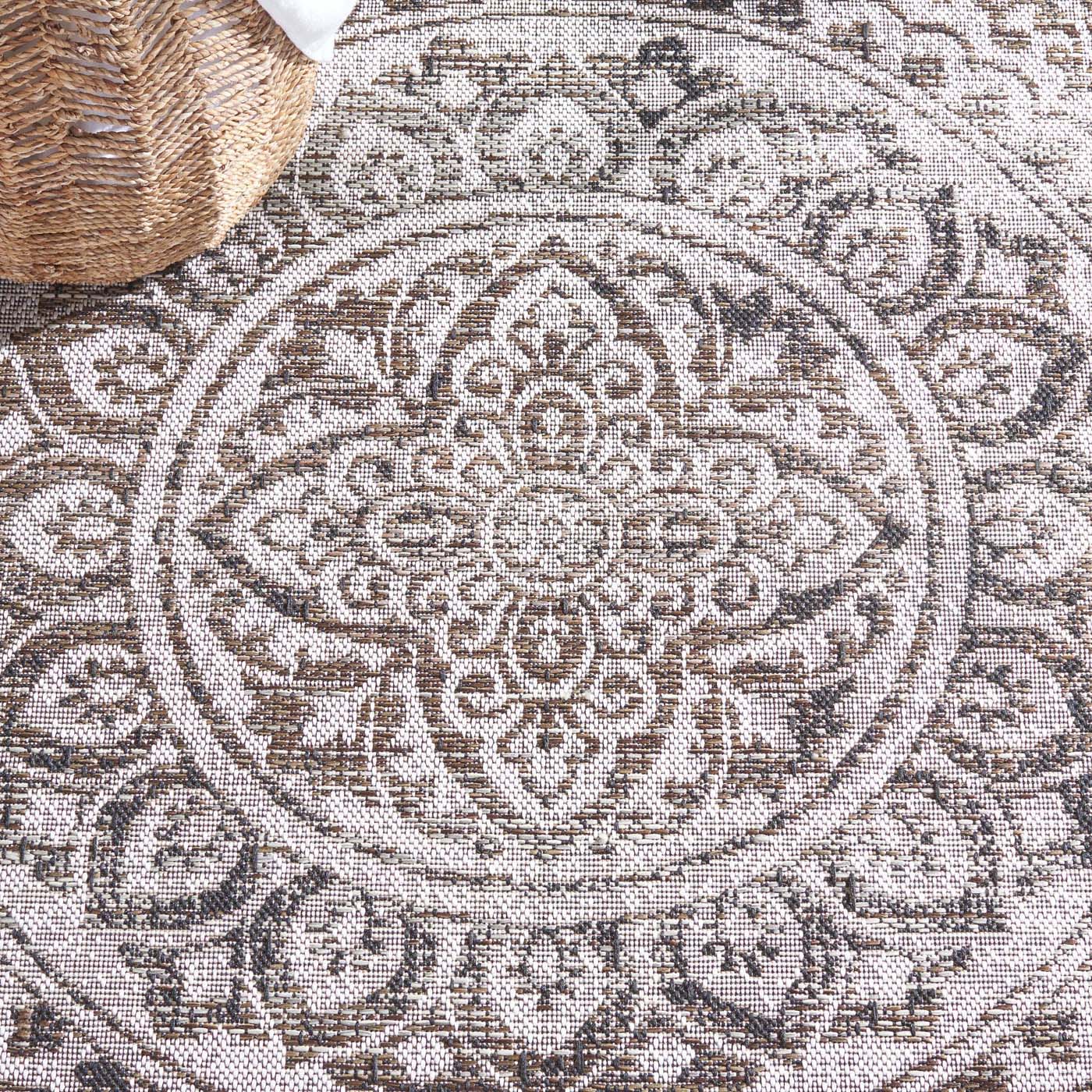 Safavieh Havana 327 Rug, HAV327 - Light Brown / Black