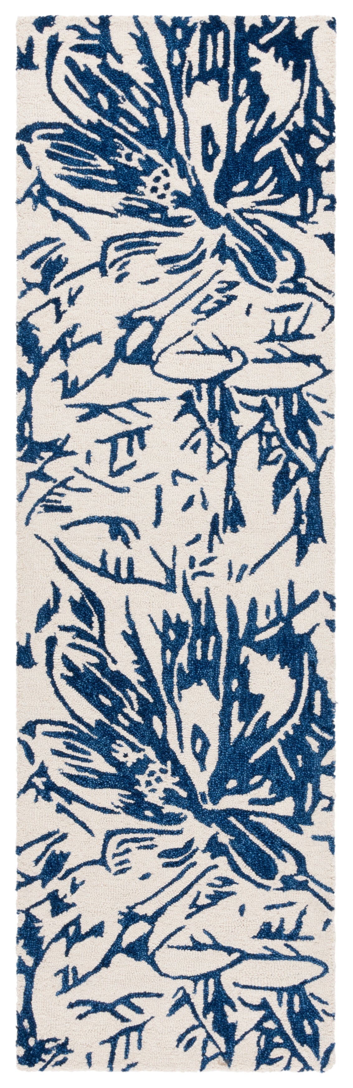 Ivory / Blue