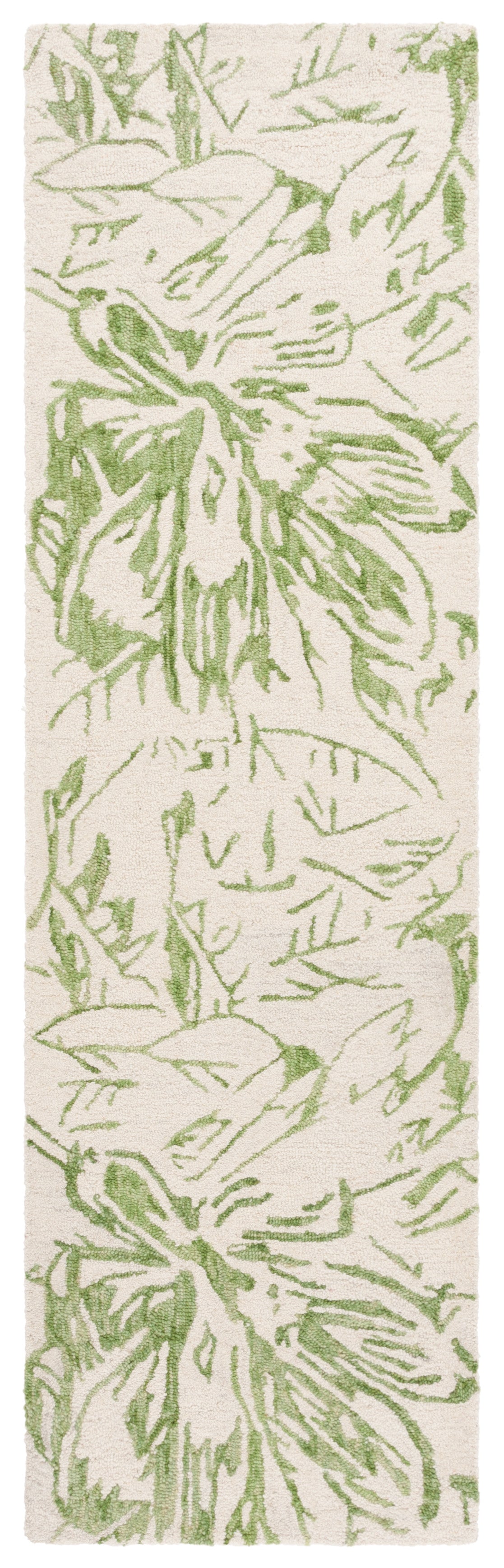 Ivory / Green