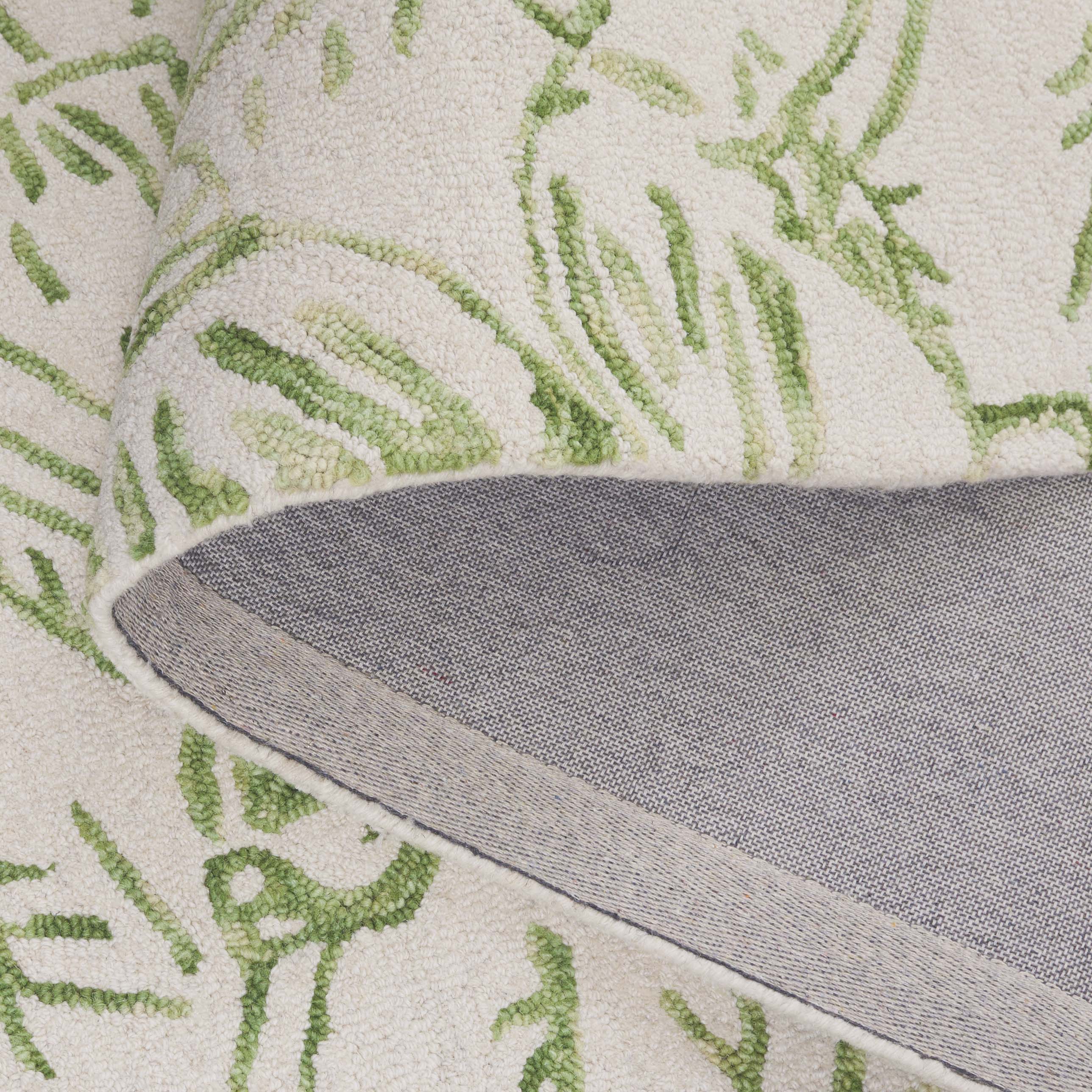 Ivory / Green