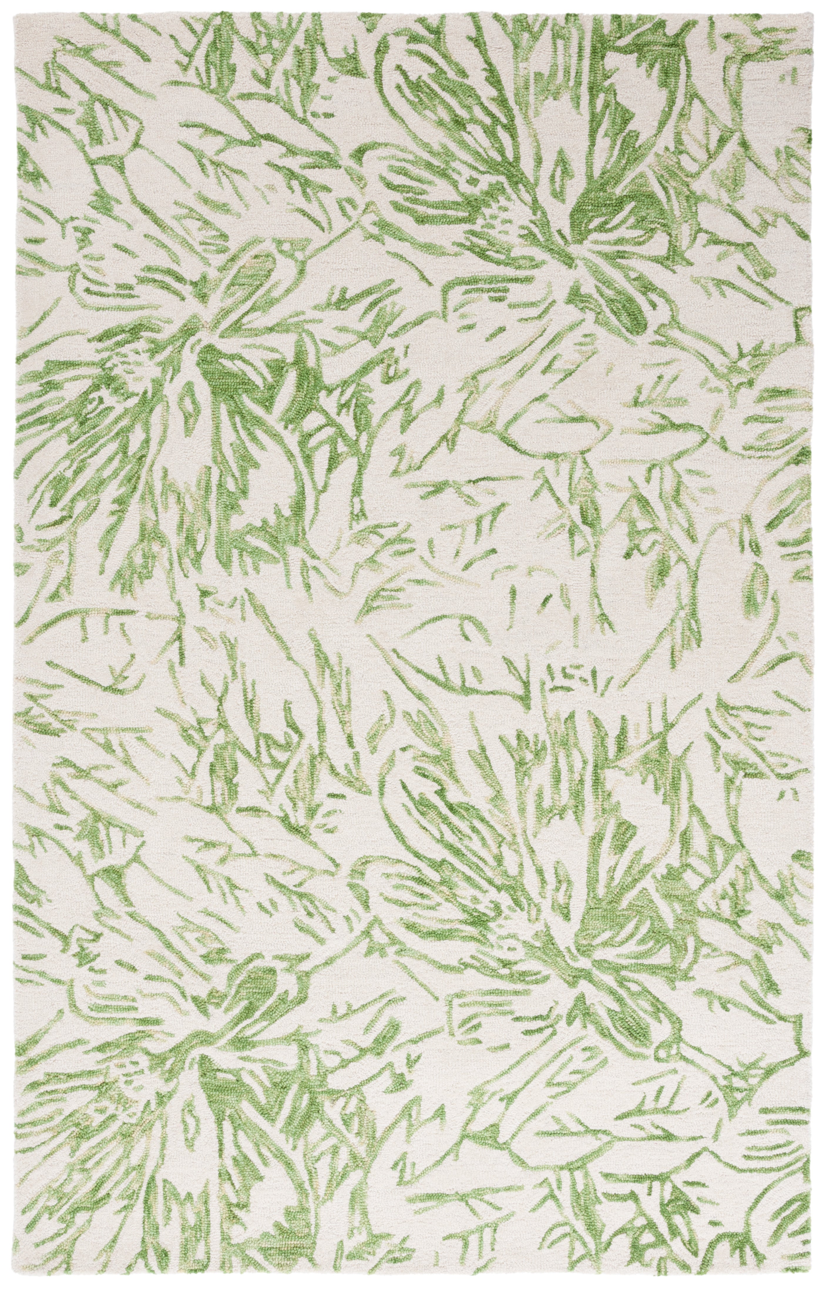 Ivory / Green