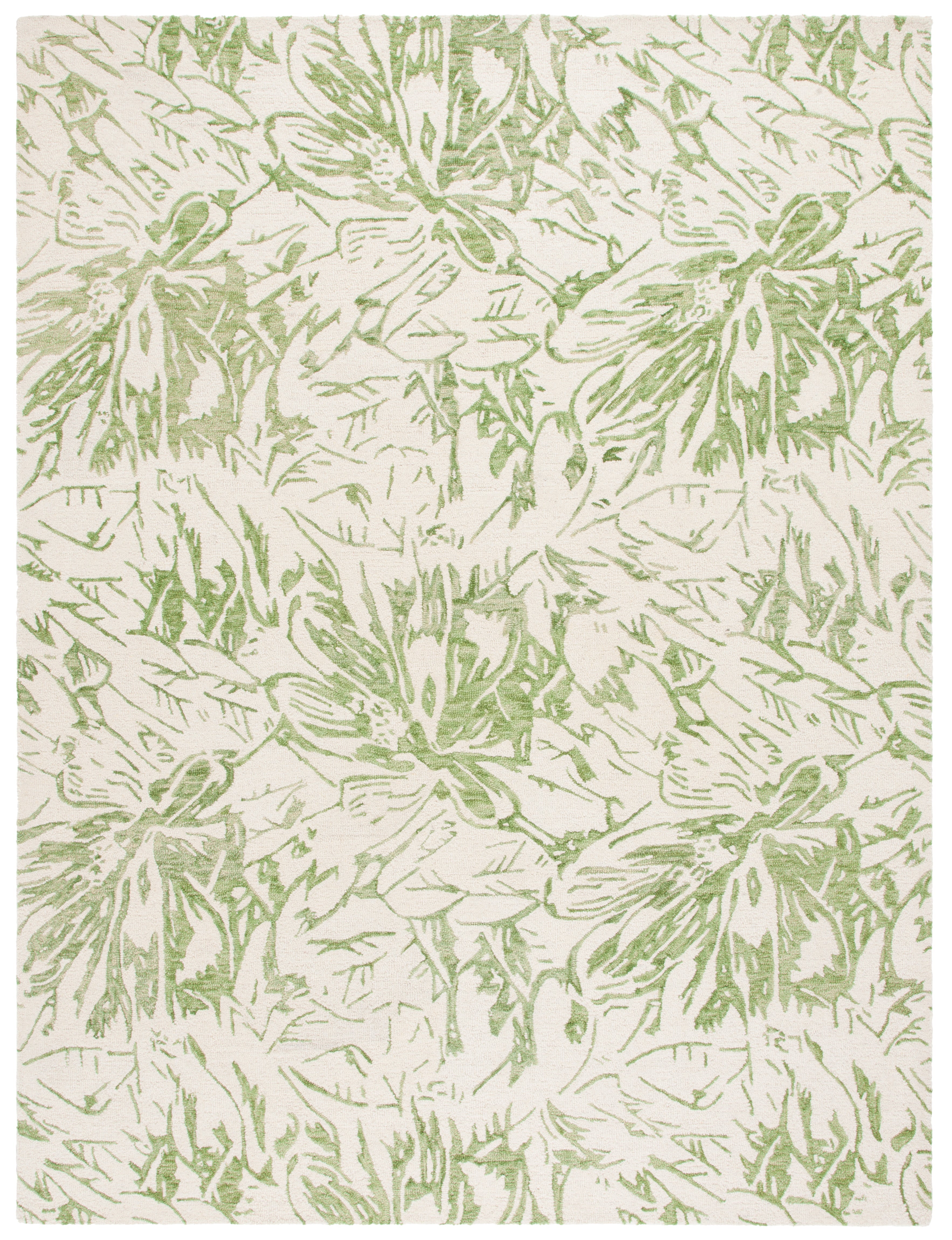 Ivory / Green