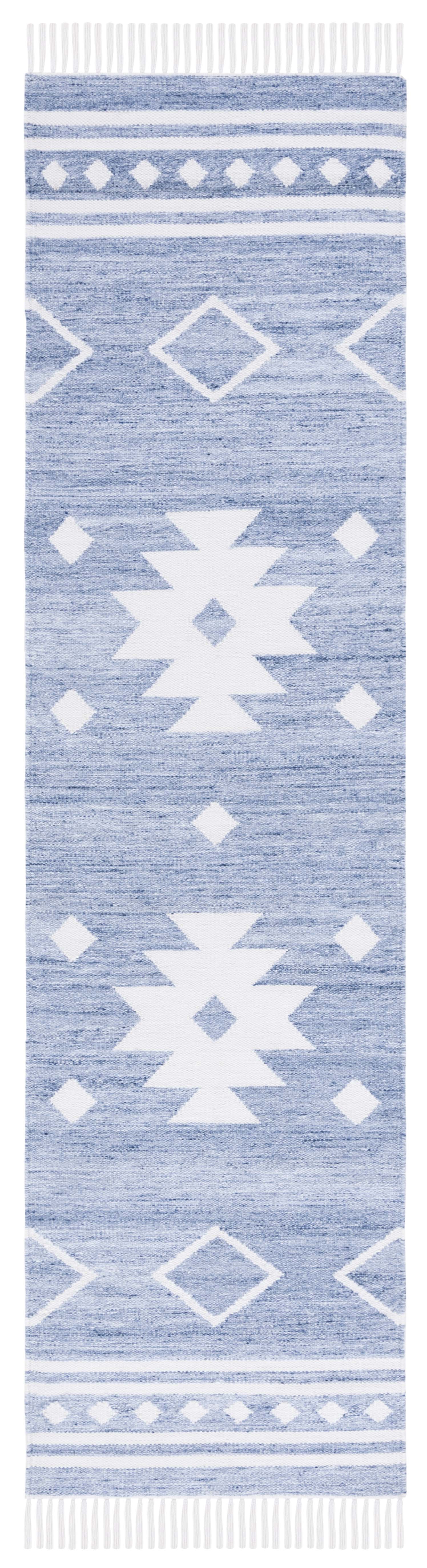 BLUE / IVORY