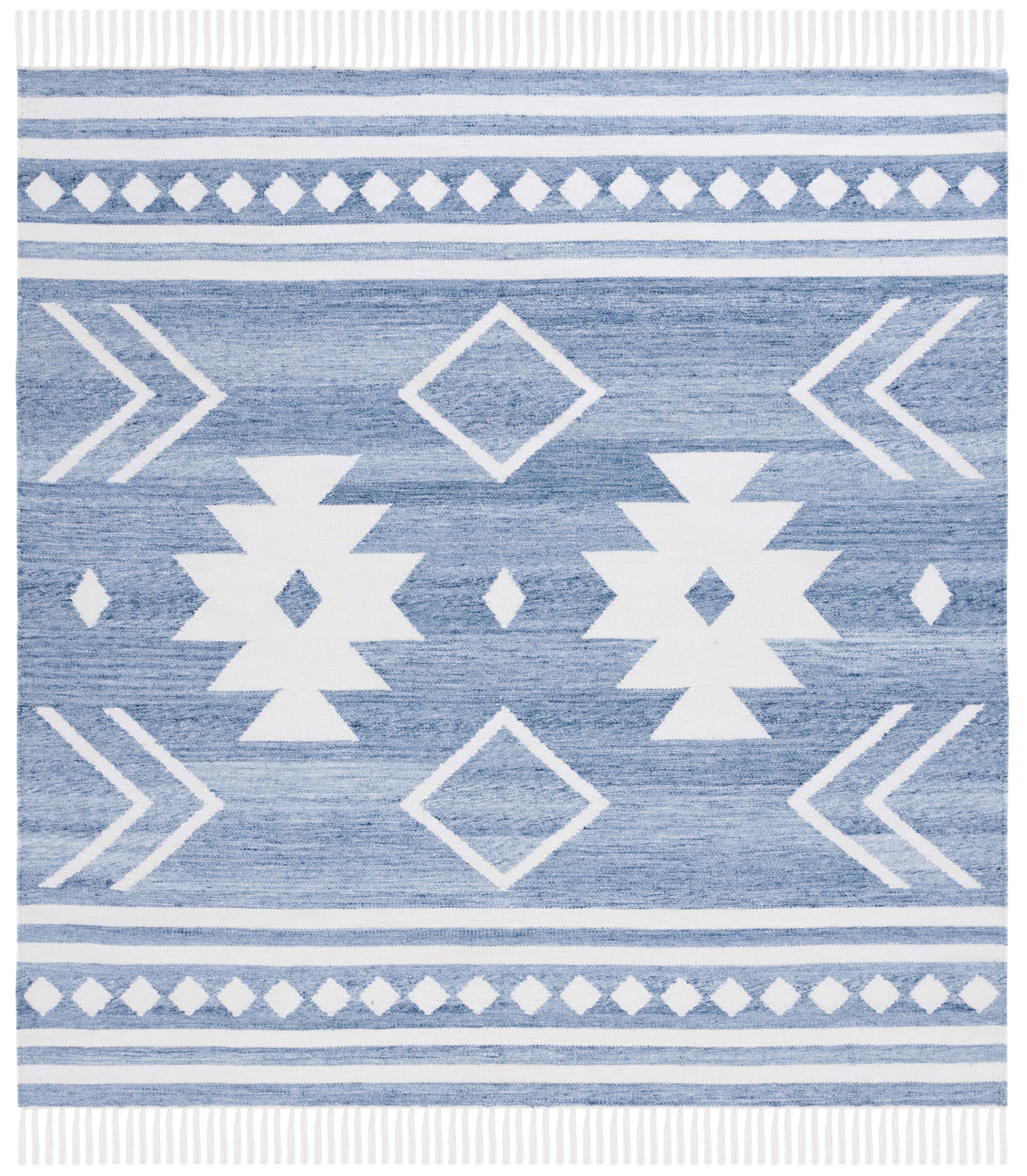BLUE / IVORY