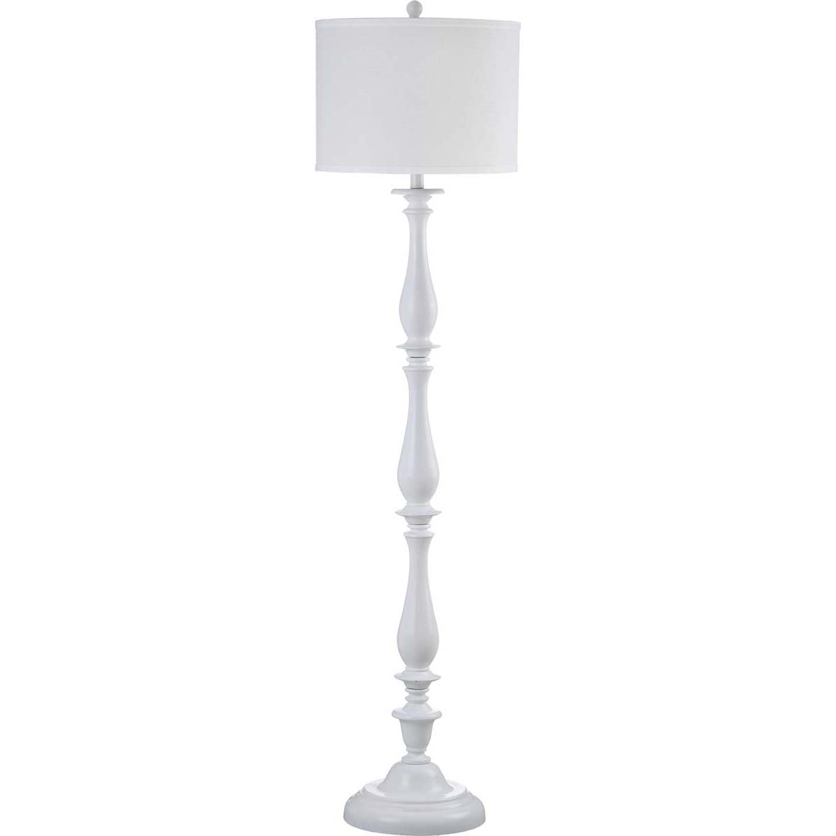 Safavieh Bessie 62 Inch H Candlestick Floor Lamp, LIT4327 - White