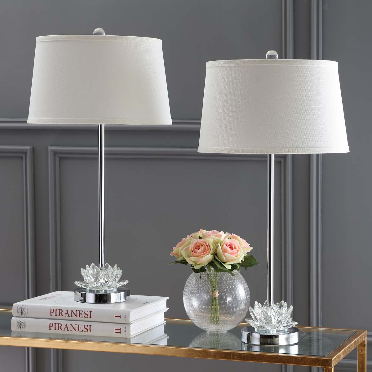 Safavieh Beverly 23, LIT4365 - Clear (Set of 2)