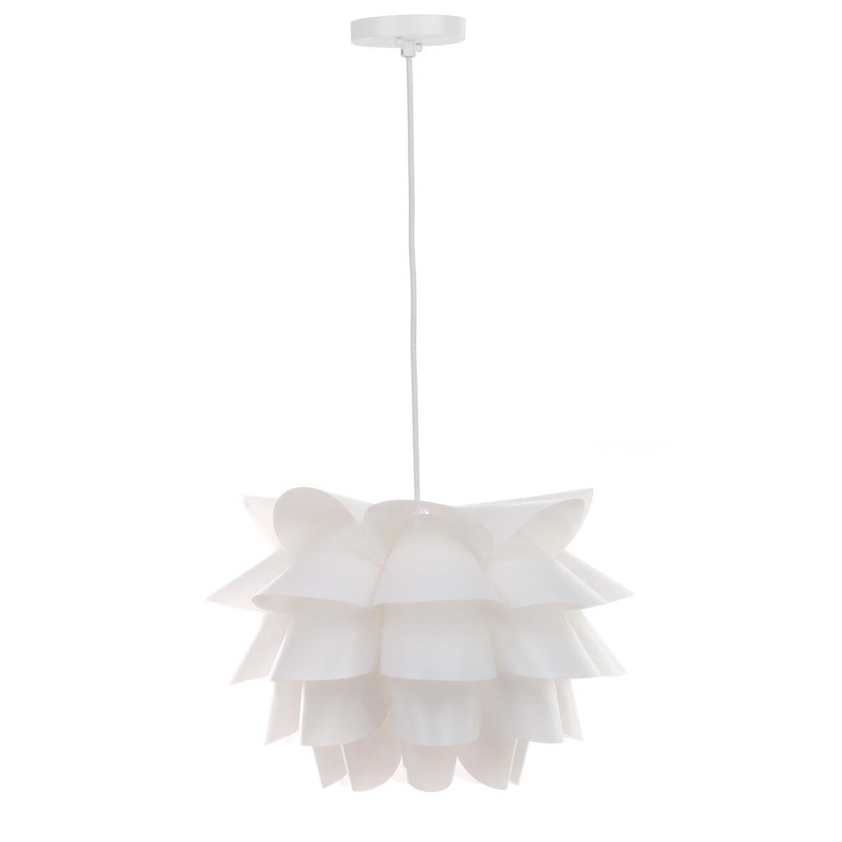 Safavieh Contemporary Design 1 Light White 17.25 Inch Pendant, LIT4498 - White