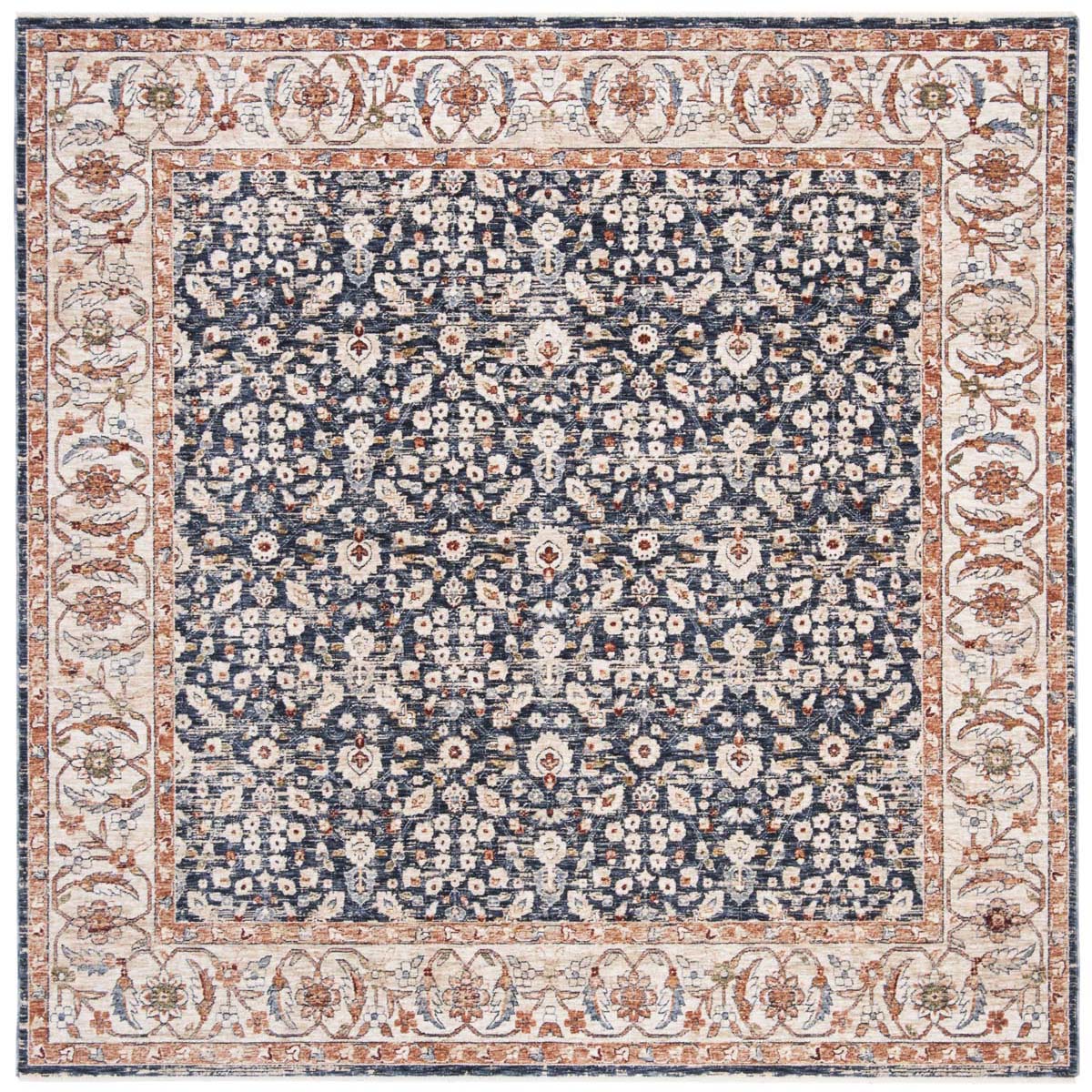 Helena Rug | Lauren Ralph Lauren - LRL1345 - Navy / Beige
