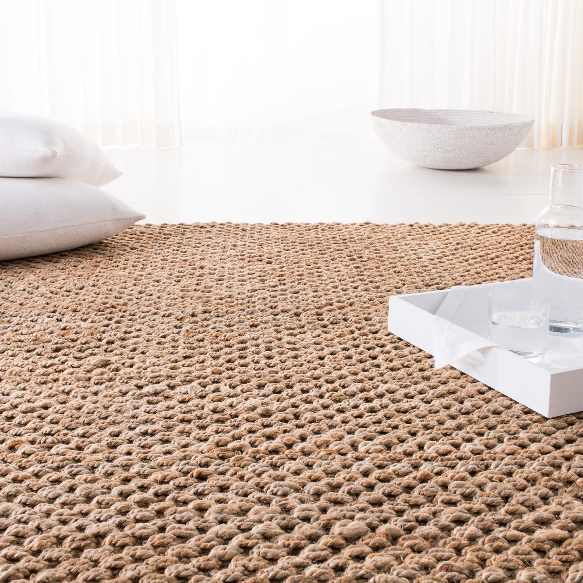 Panama Jute Rug | Lauren Ralph Lauren - LRL7308 - Natural