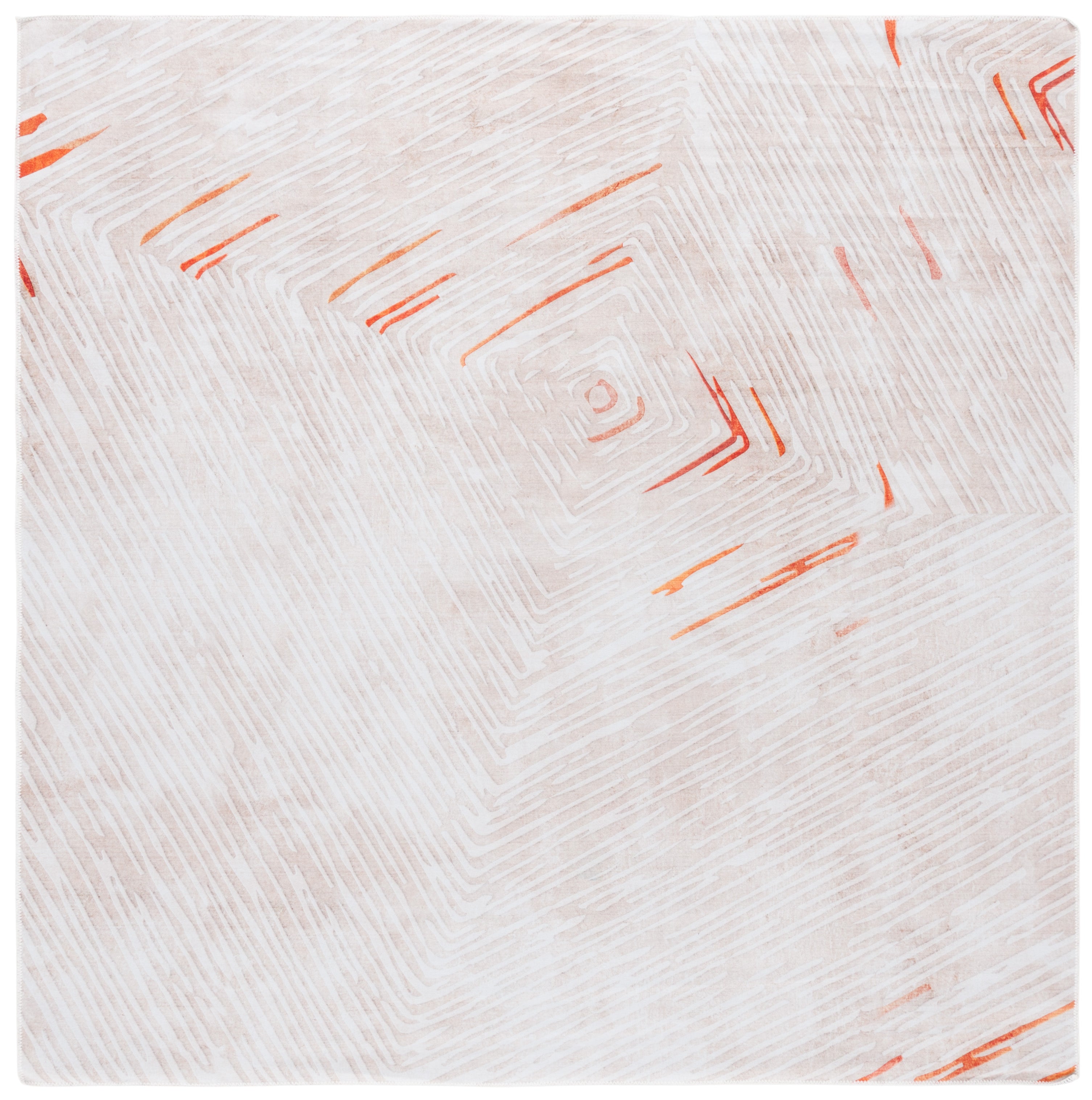 Beige / Rust