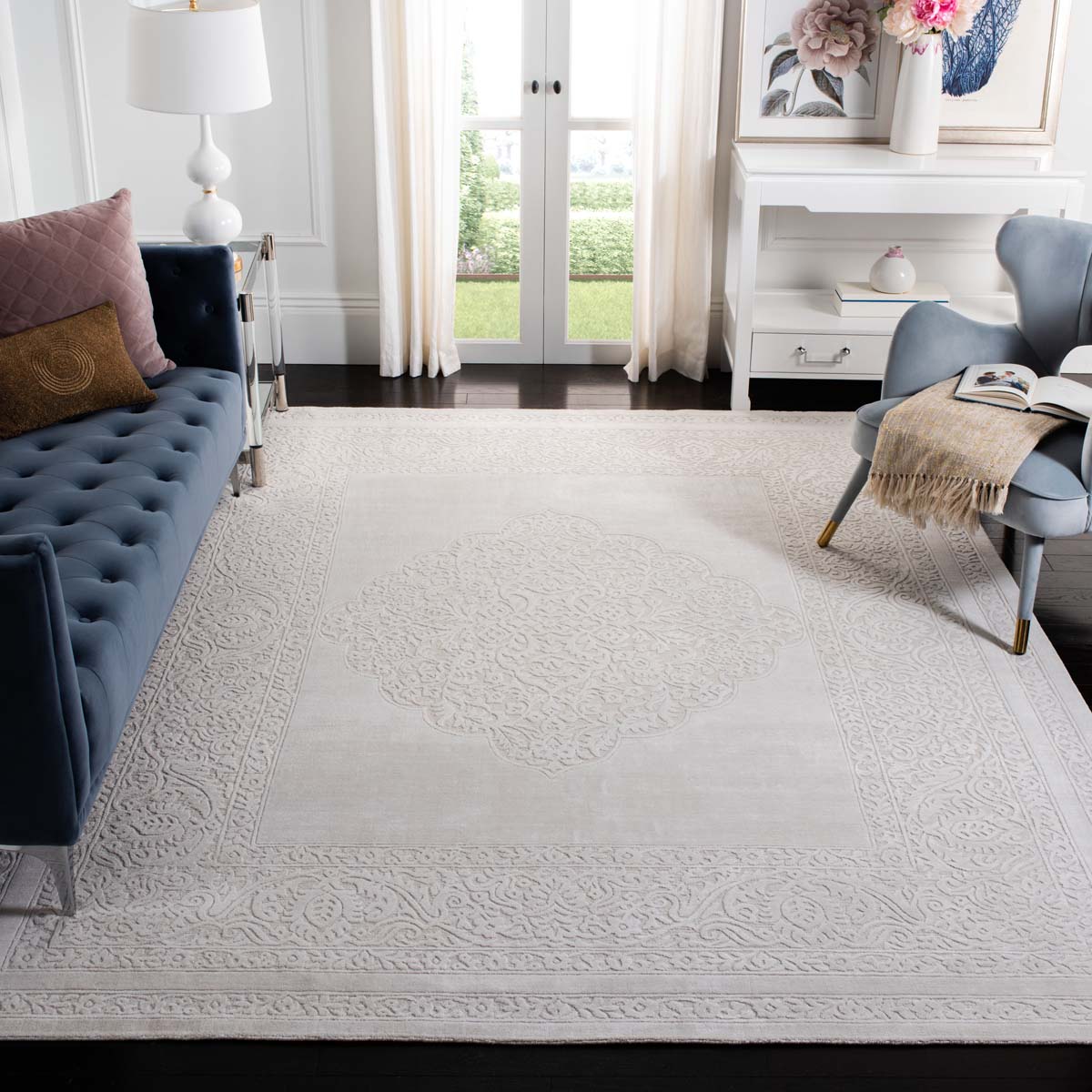 Mirage 501 Rug | Safavieh - MIR501A - Ivory