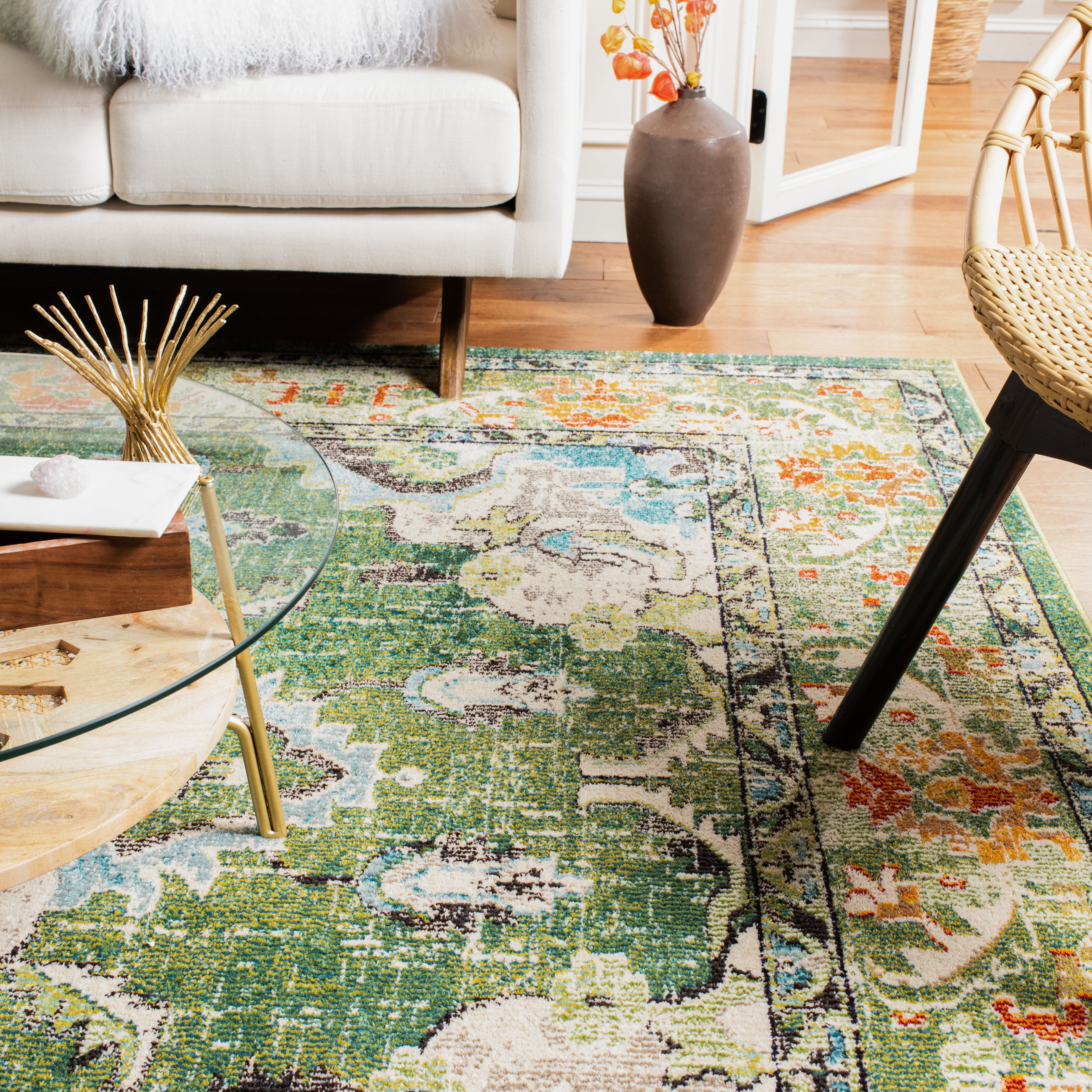 FOREST GREEN / LIGHT BLUE