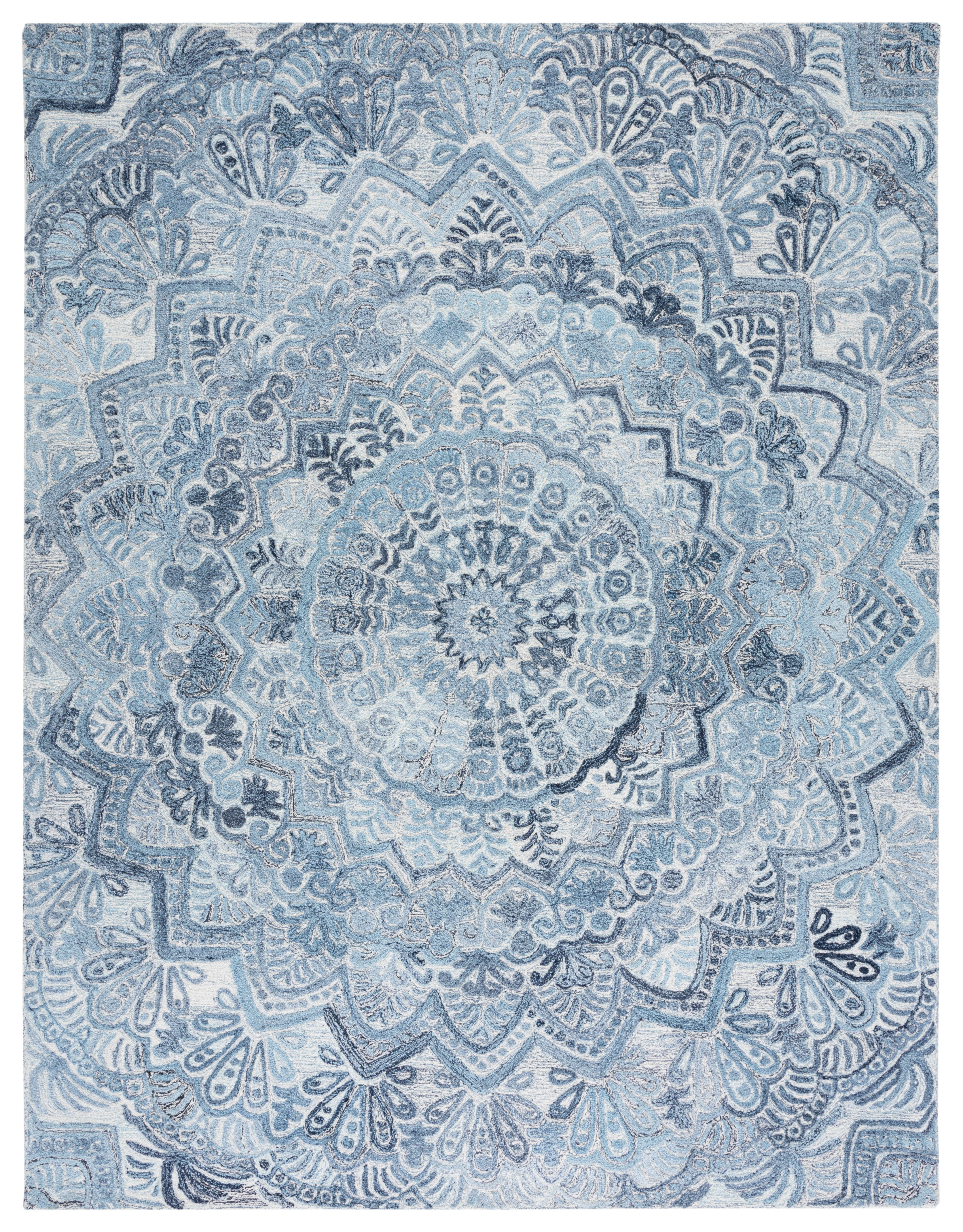 Blue / Ivory