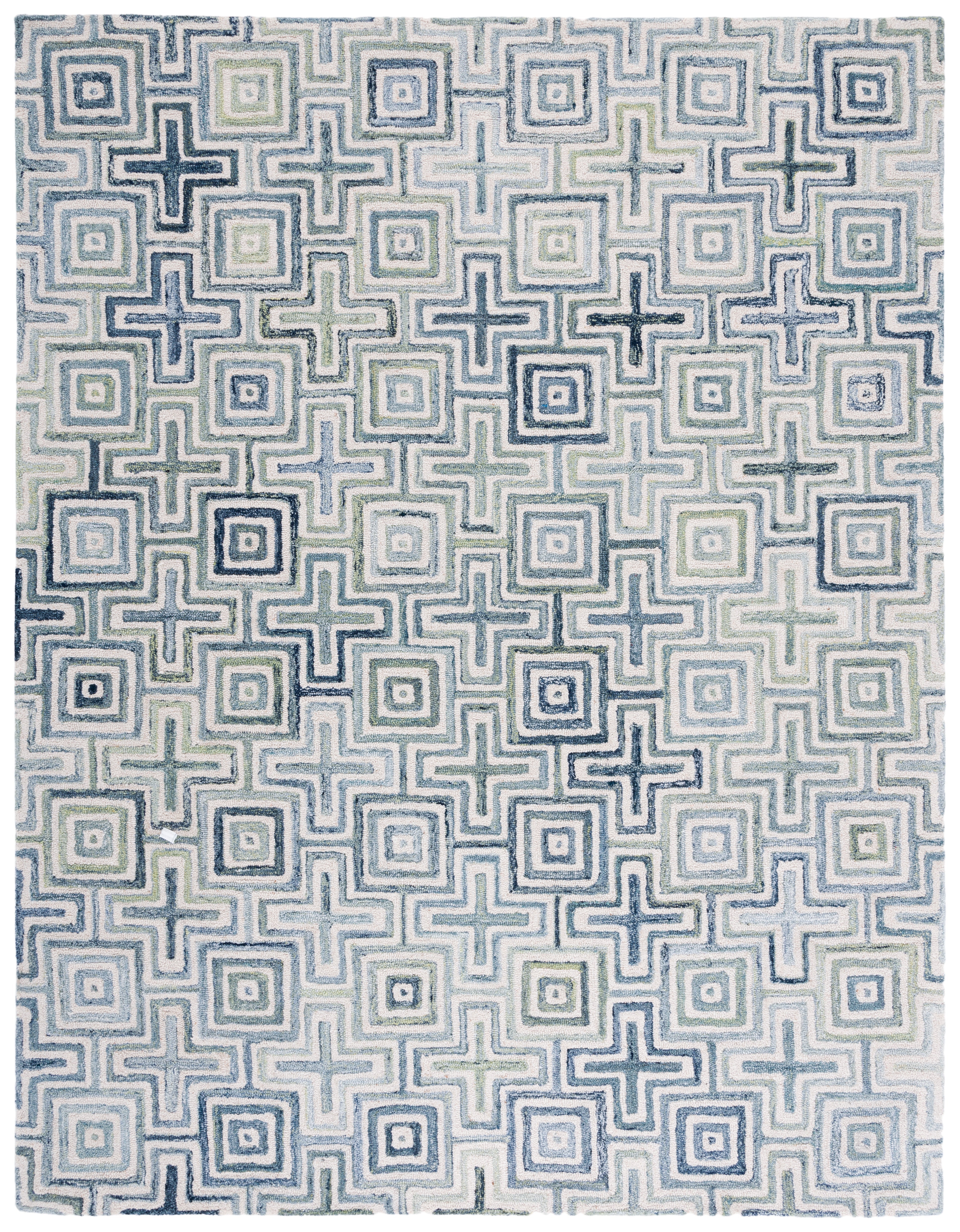 Ivory / Blue