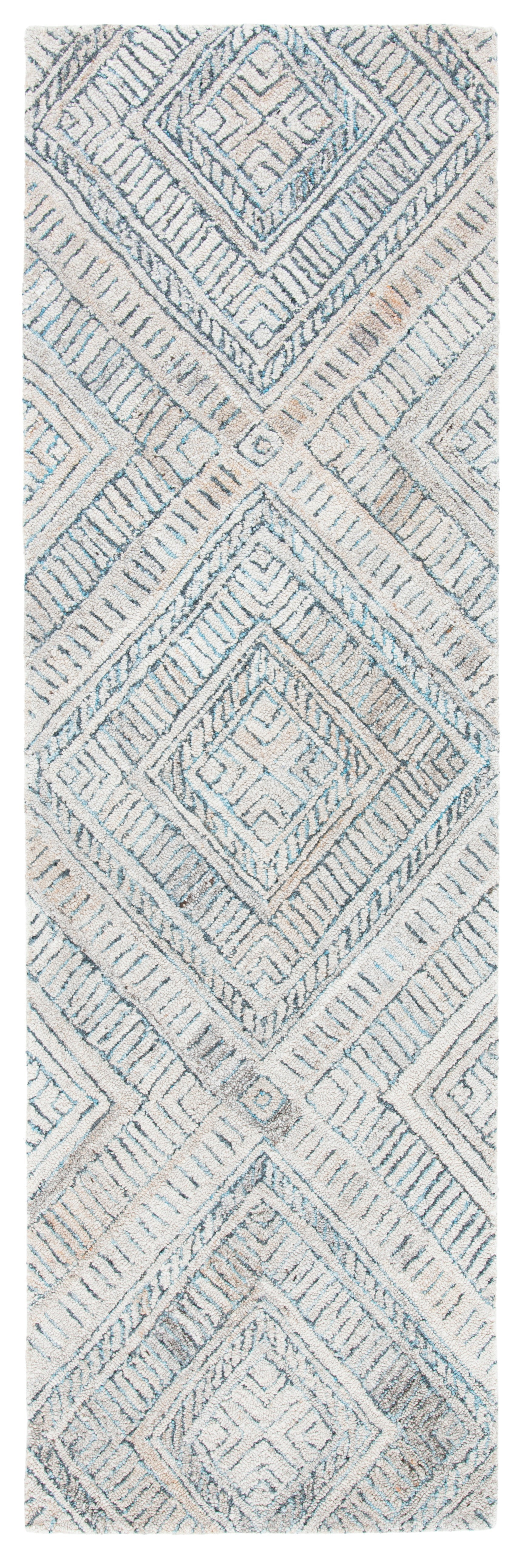 Turquoise / Beige