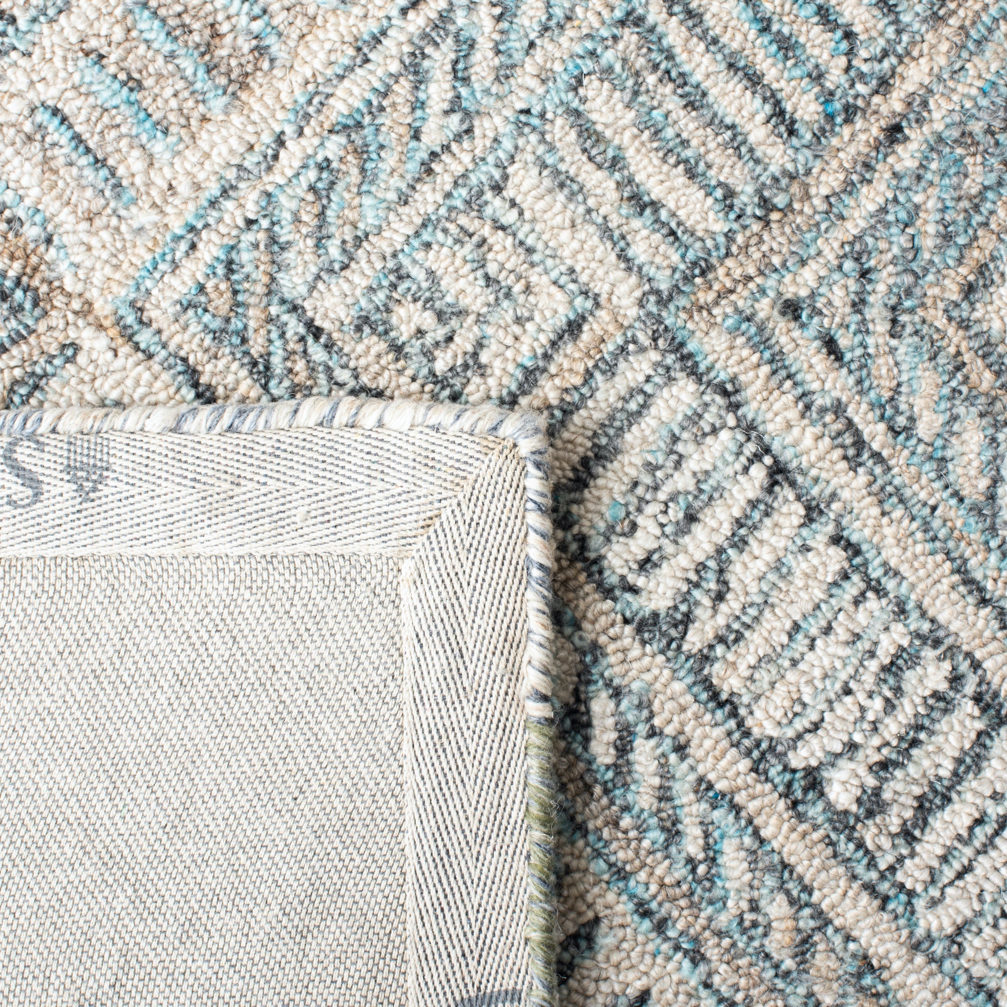 Turquoise / Beige