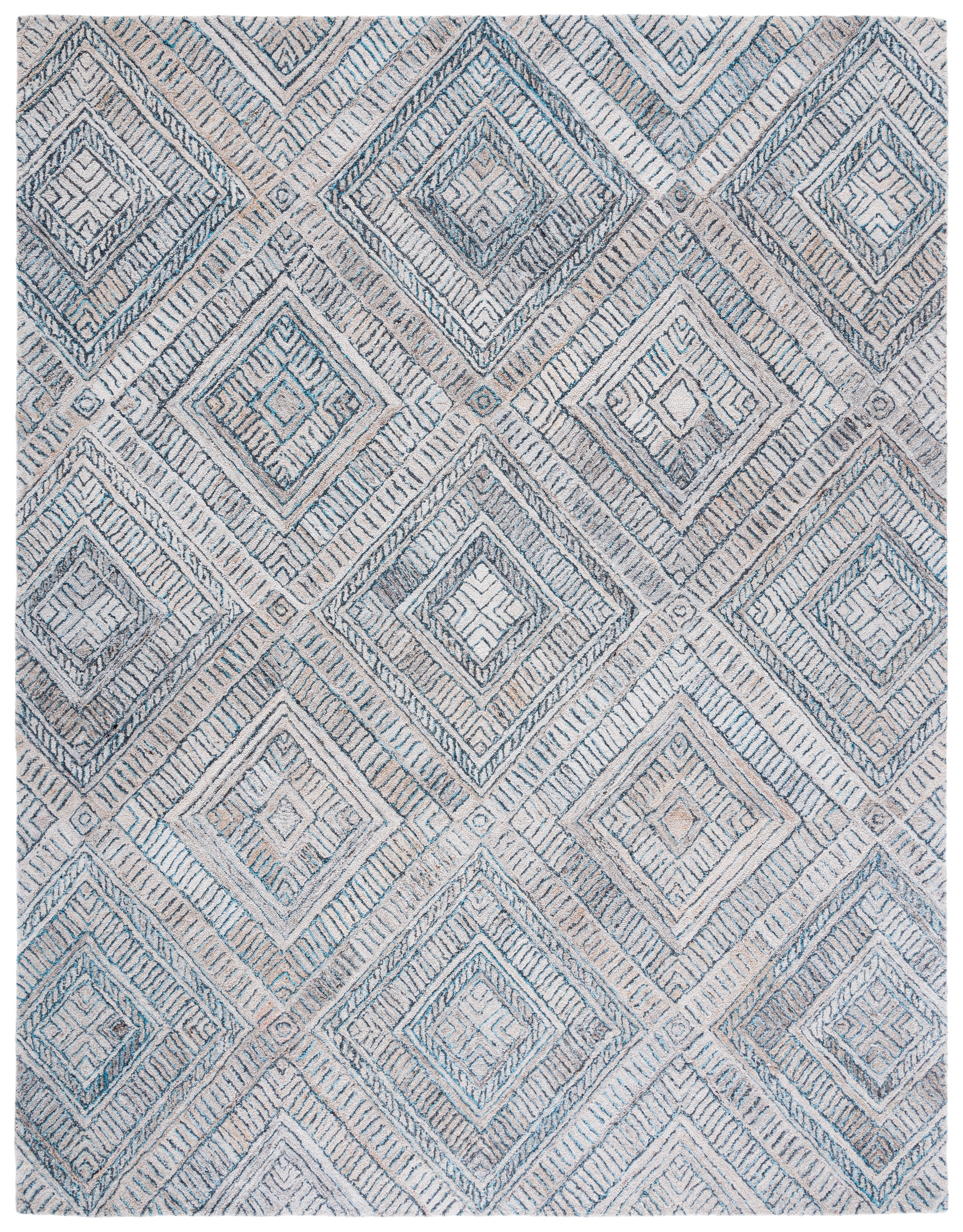 Turquoise / Beige