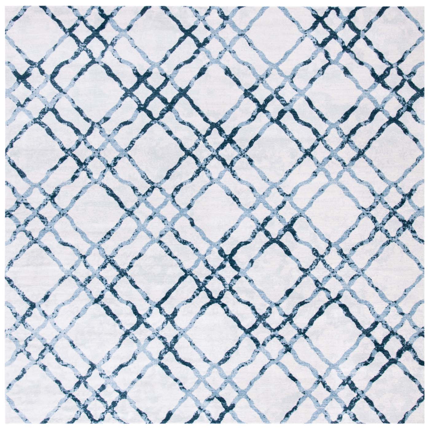 Martha Stewart 0957 Rug | Martha Stewart - MSR0957 - Ivory / Turquoise