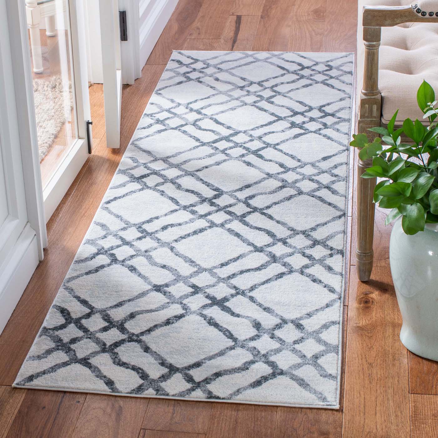 Martha Stewart 0957 Rug | Martha Stewart - MSR0957 - Ivory / Grey