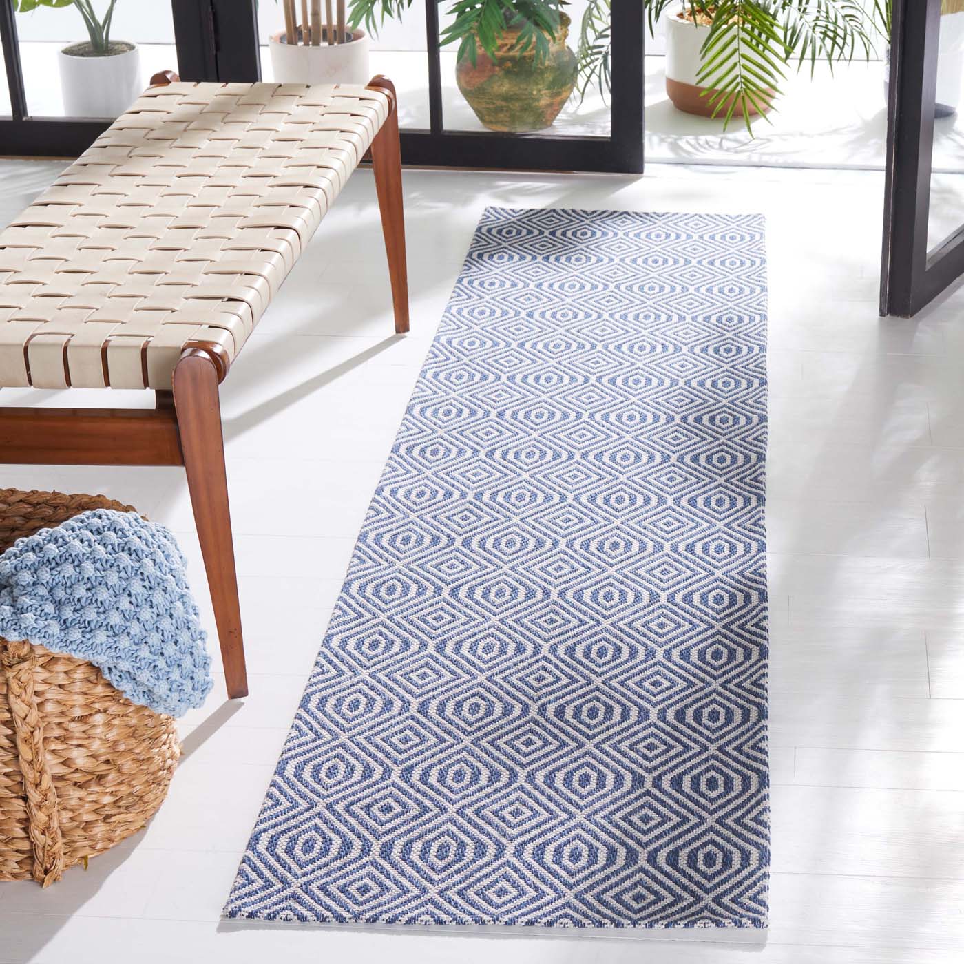 Martha Stewart 401 Rug | Martha Stewart - MSR401 - Blue / Grey