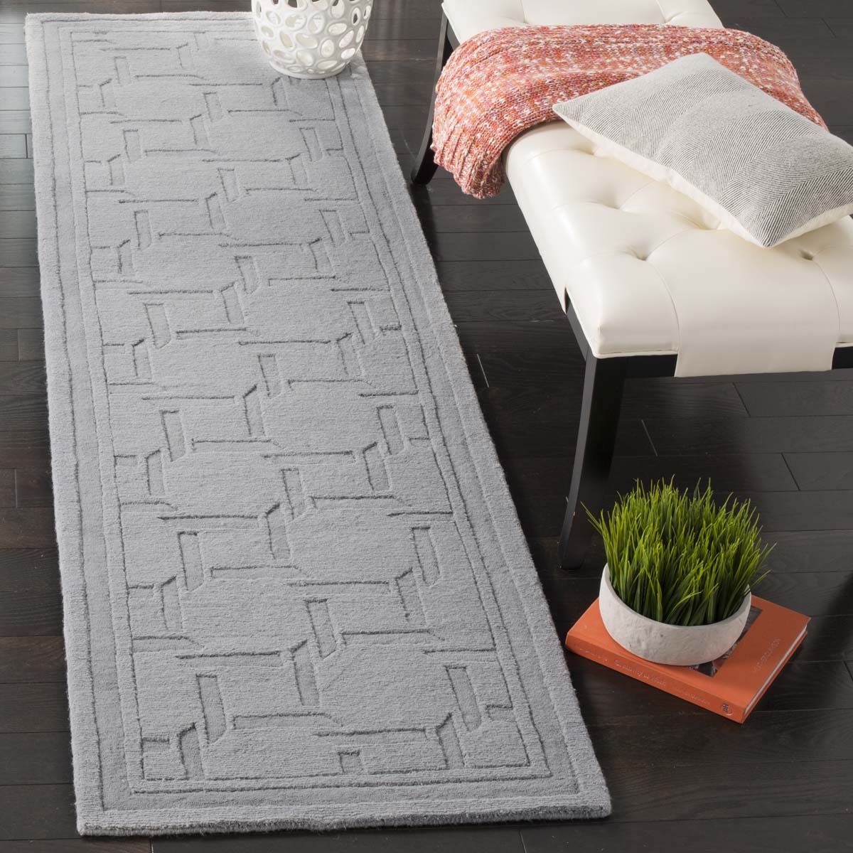 Martha Stewart 4549 Rug | Martha Stewart - MSR4549 - Driftwood / Grey