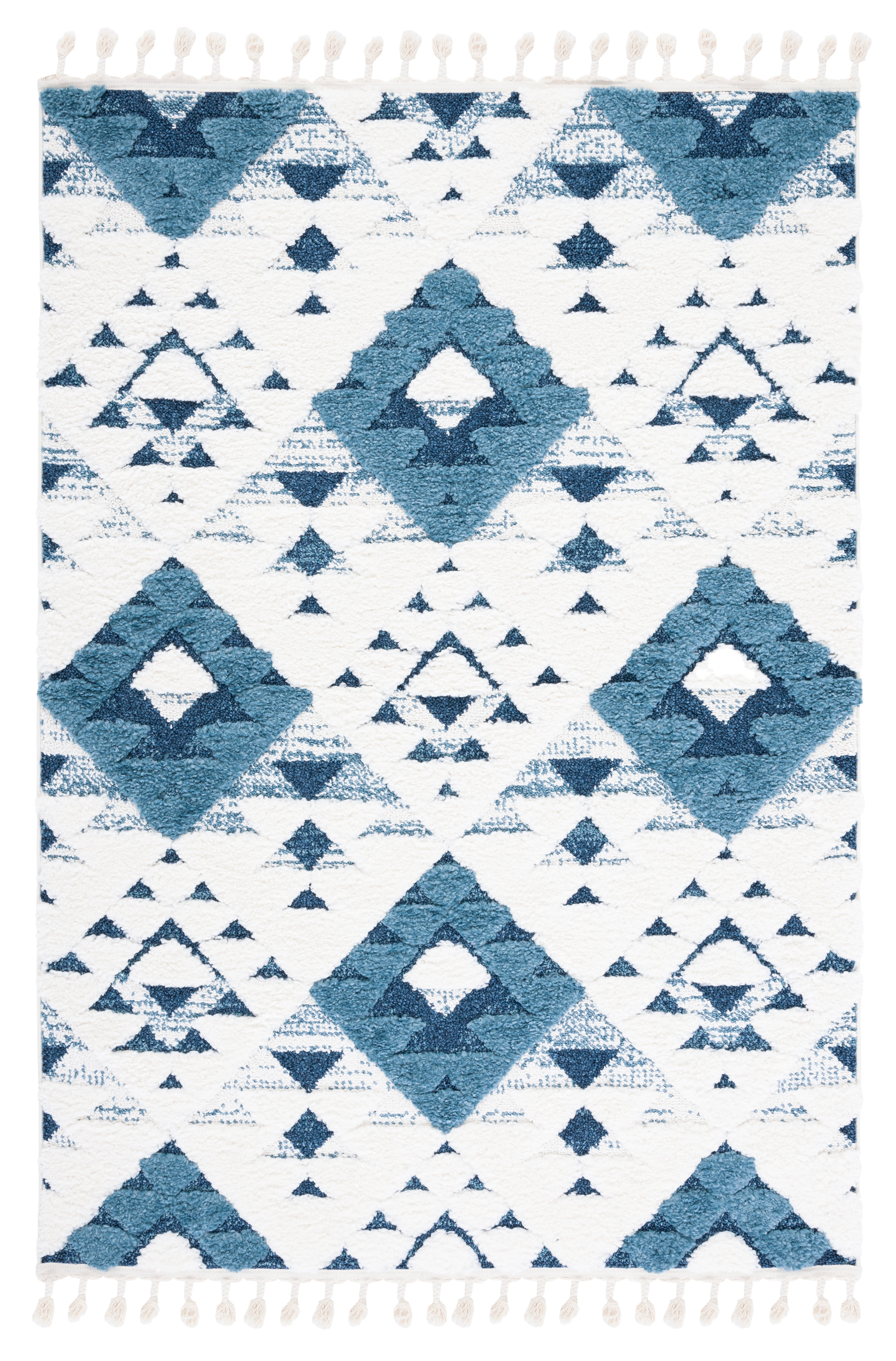 Blue / Ivory
