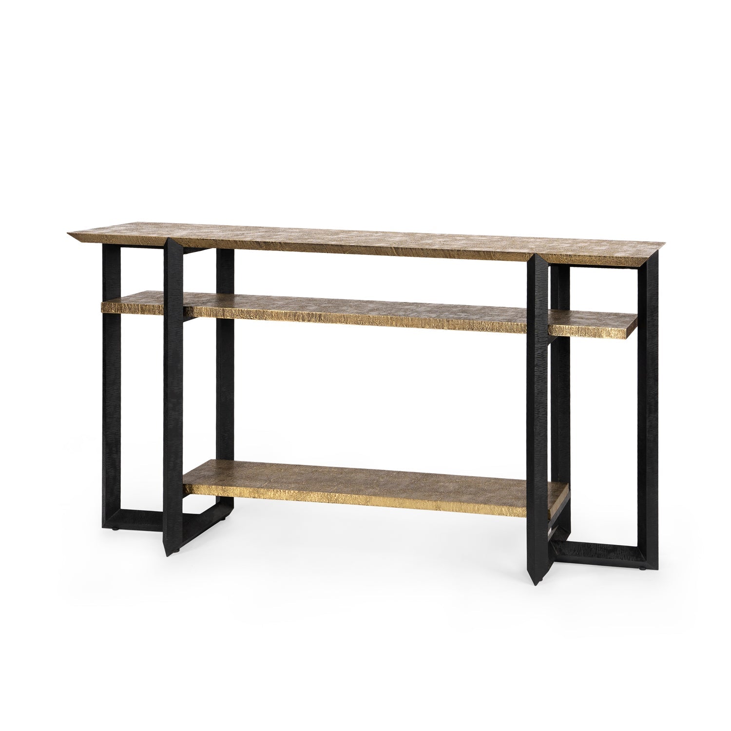Norman Console - Antique Brass And Dark Bronze | Villa & House - NMN-400-803