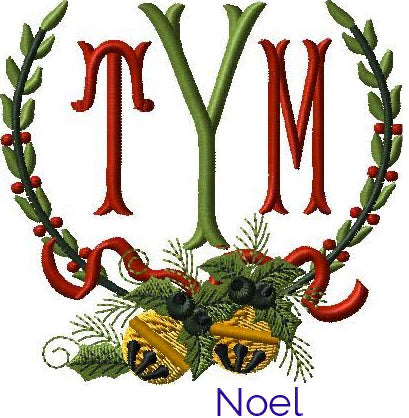 Custom Monogram Dinner Napkins