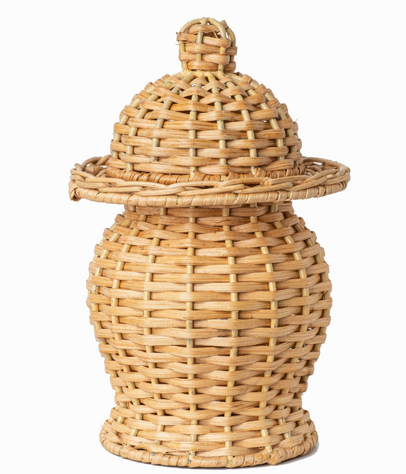 Round Wicker Jar (4 Sizes)