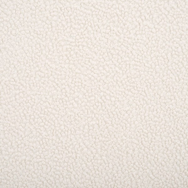 Riah Boucle Round Ottoman | Safavieh - OTT4504 - Off White / Black