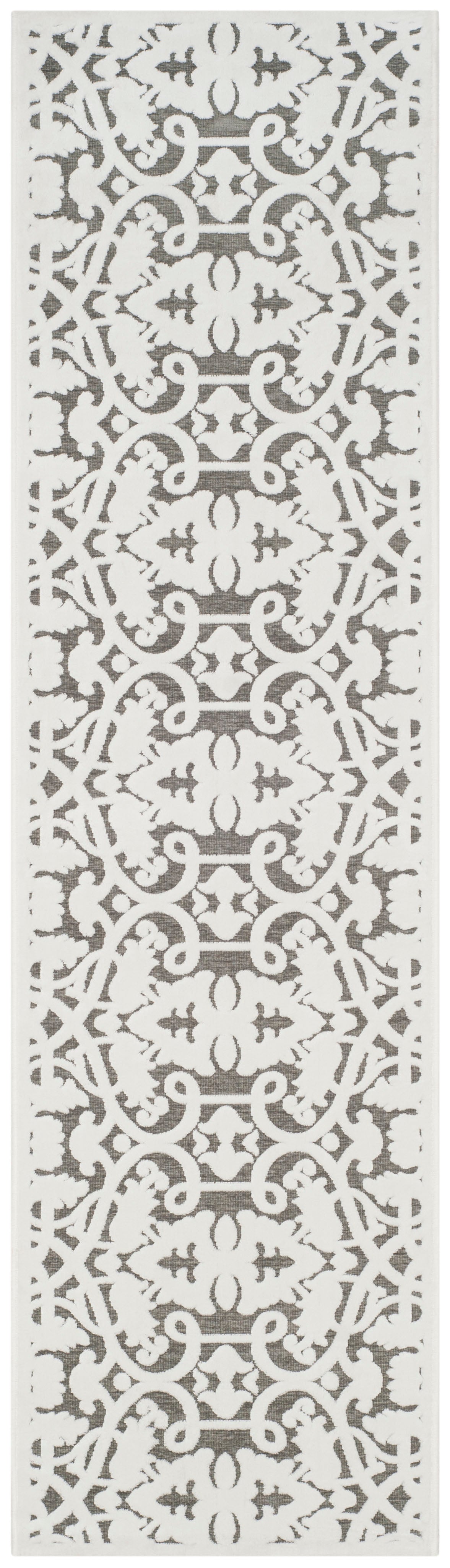 IVORY / DARK GREY