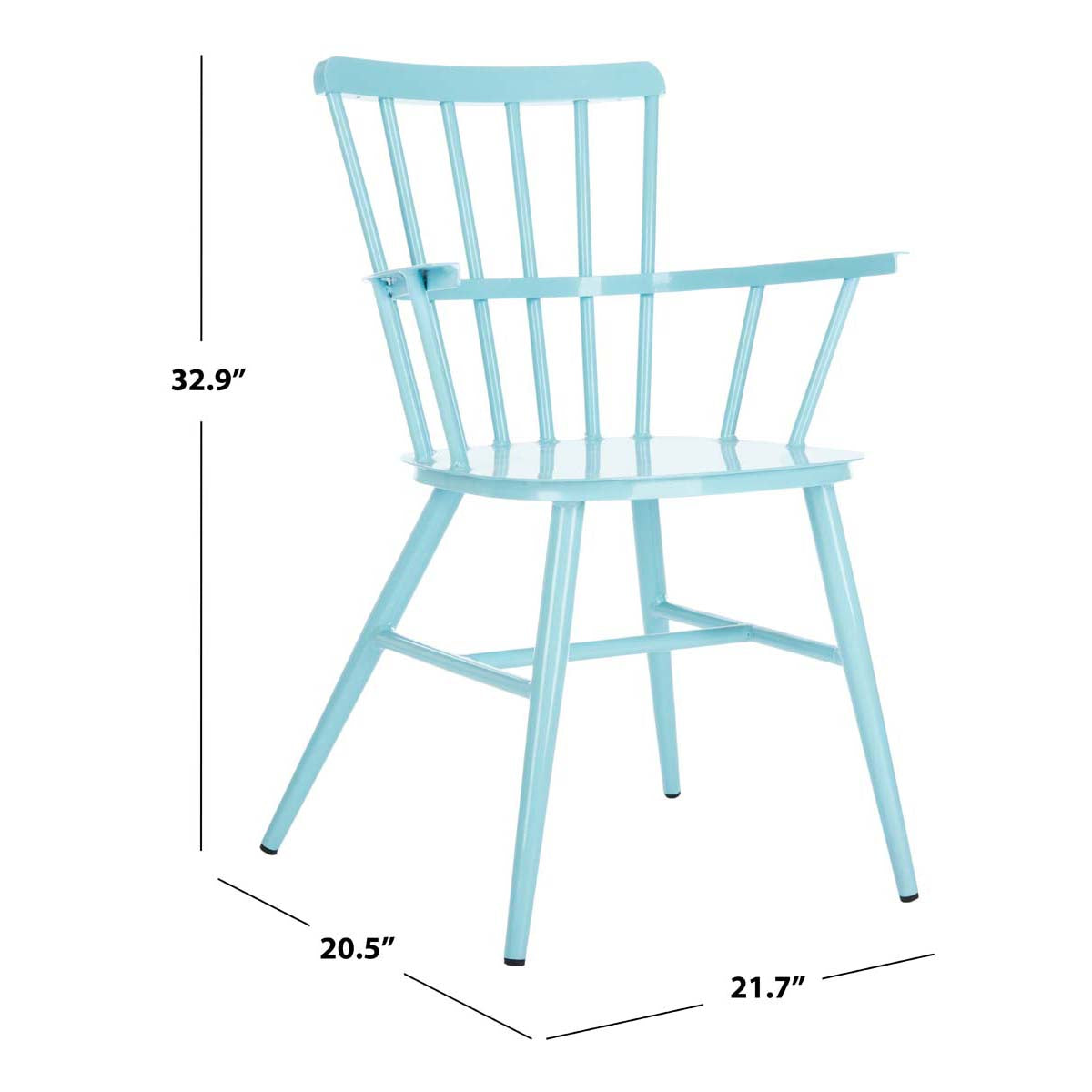 Safavieh Clifton Arm Chair , PAT3001 - Baby Blue (Set of 2)