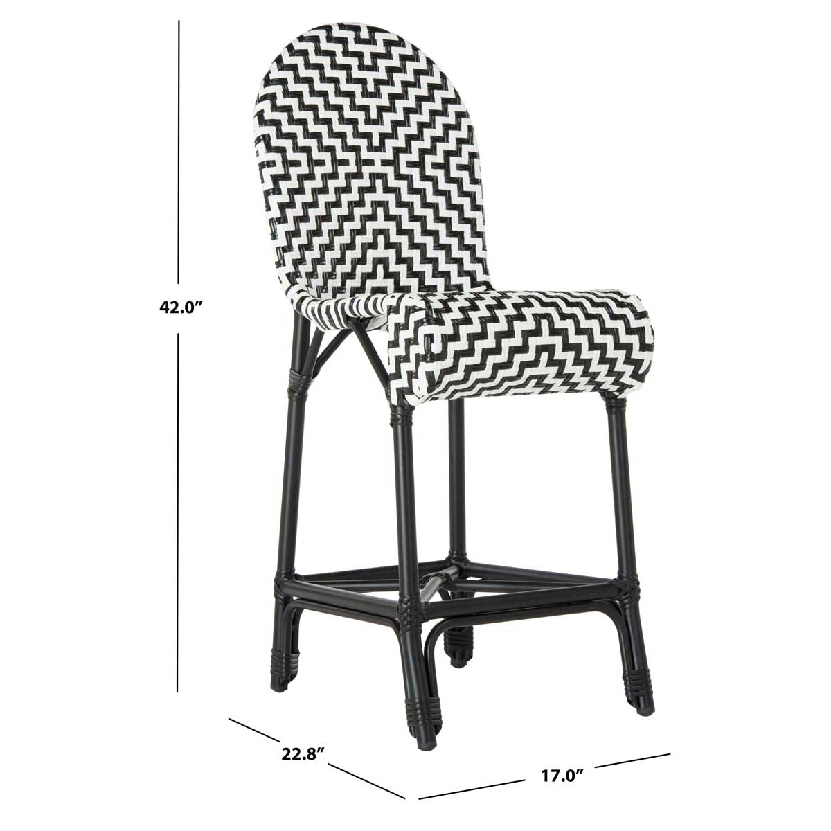 Safavieh Shea Indoor, PAT4020 - Black/White