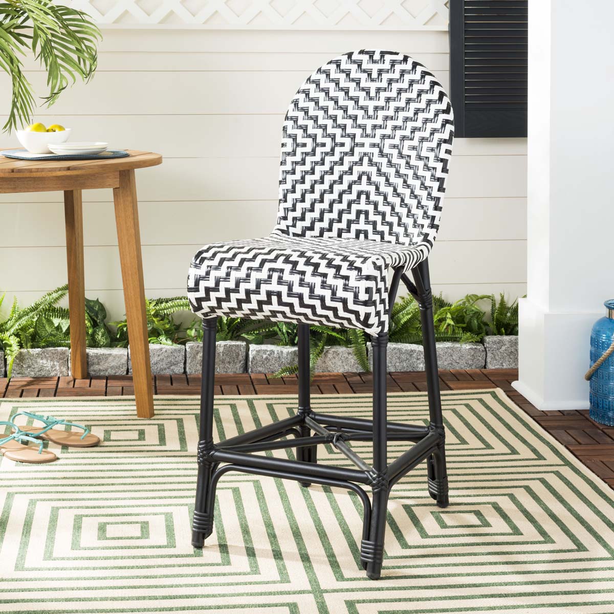 Safavieh Shea Indoor, PAT4020 - Black/White