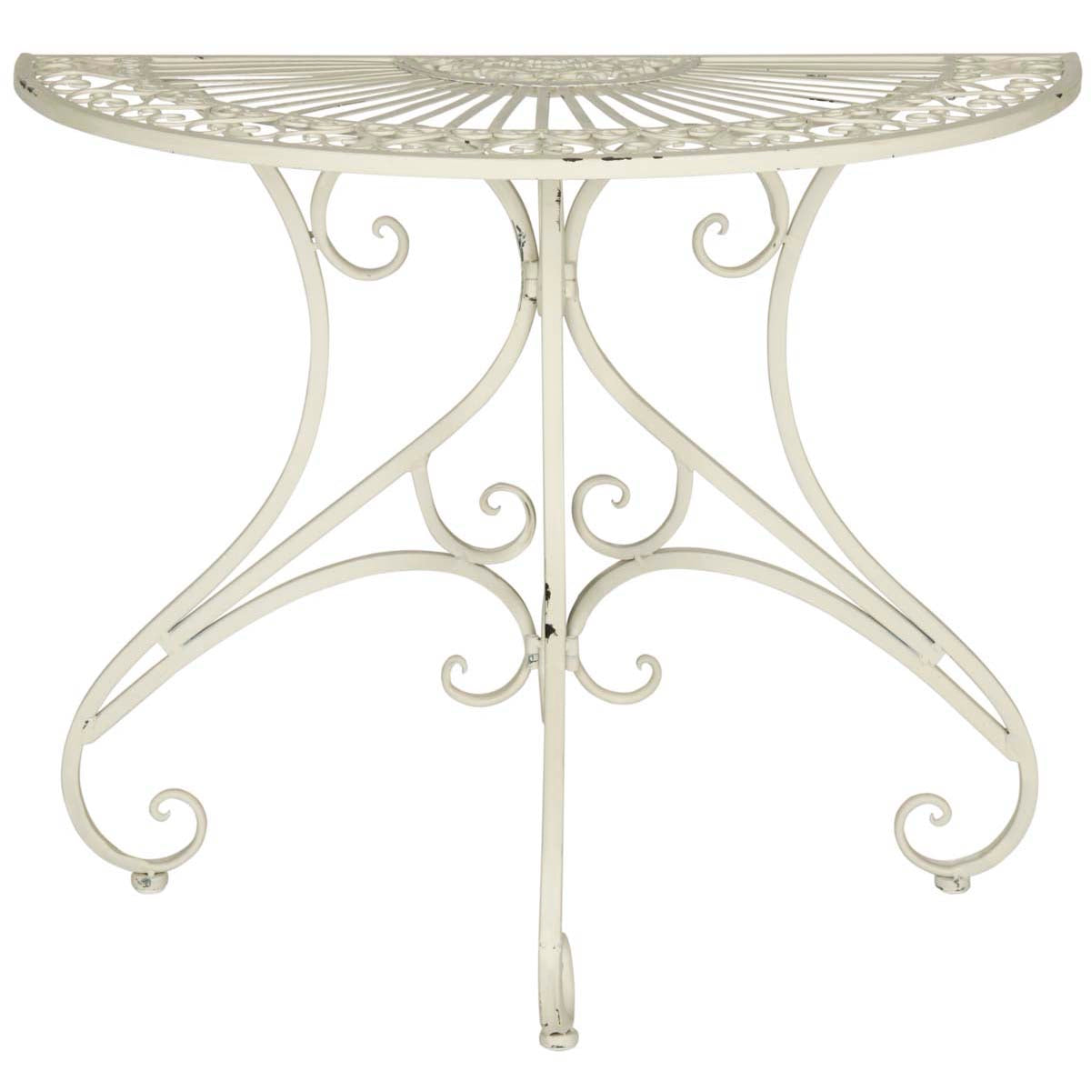 Annalise Accent Table | Safavieh - PAT5008 - Antique White