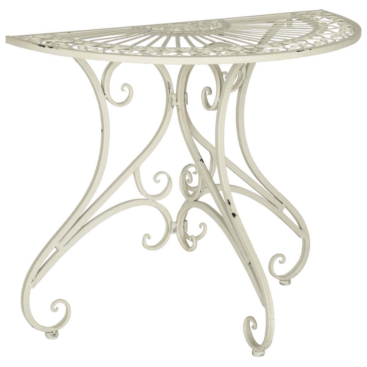 Annalise Accent Table | Safavieh - PAT5008 - Antique White