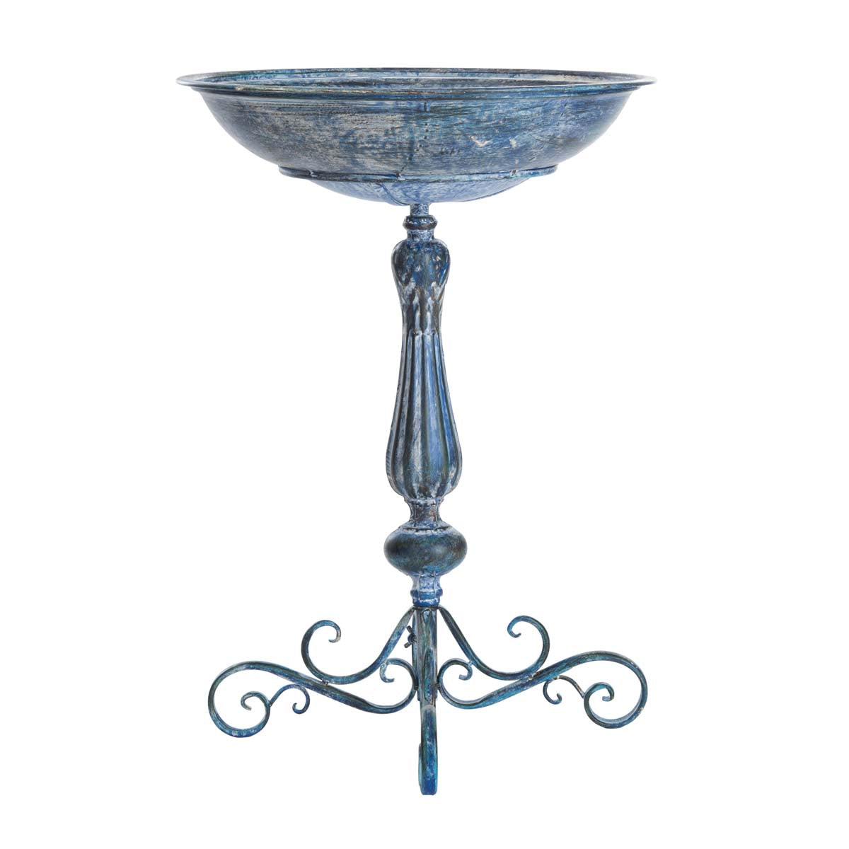 Orian Bird Bath | Safavieh - PAT5023 - Mossy Blue