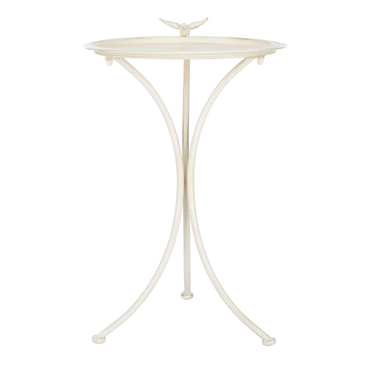 Kensi Bird Bath | Safavieh - PAT5025 - Pearl White