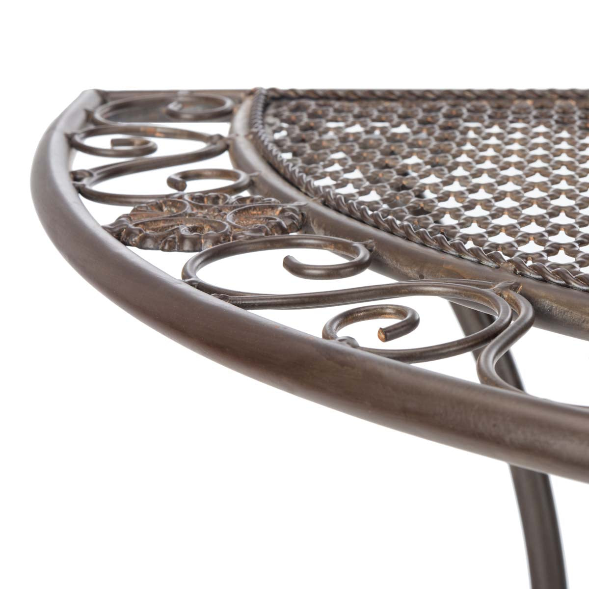 Safavieh Genson End Table , PAT5027 - Unearthed Rust