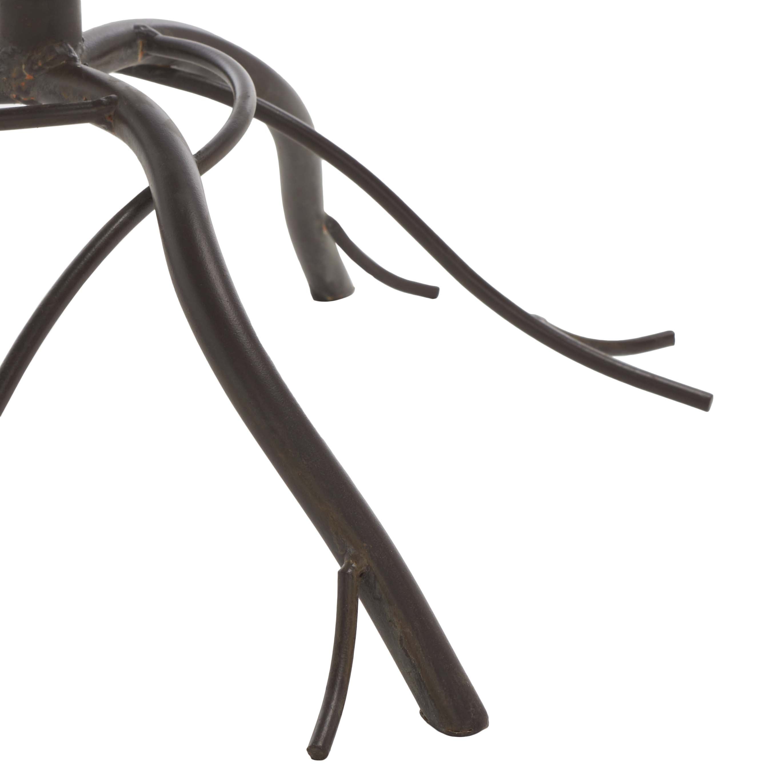 Nigel Bird Bath | Safavieh - PAT5032 - Rustic Brown